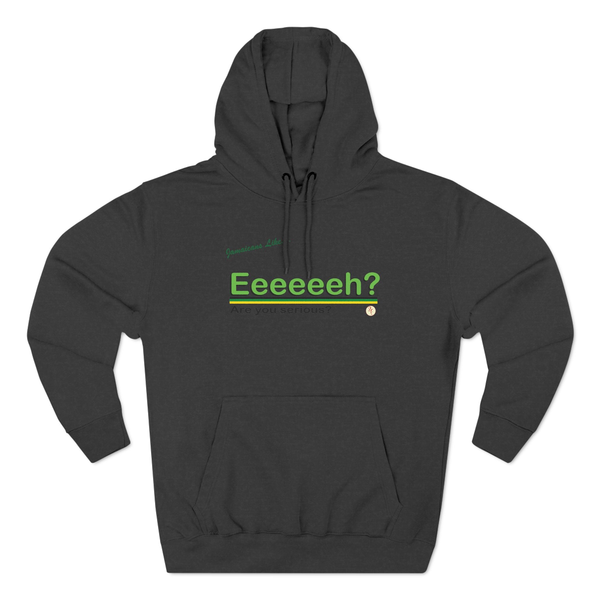 Eeeeeh - Three-Panel Fleece Hoodie