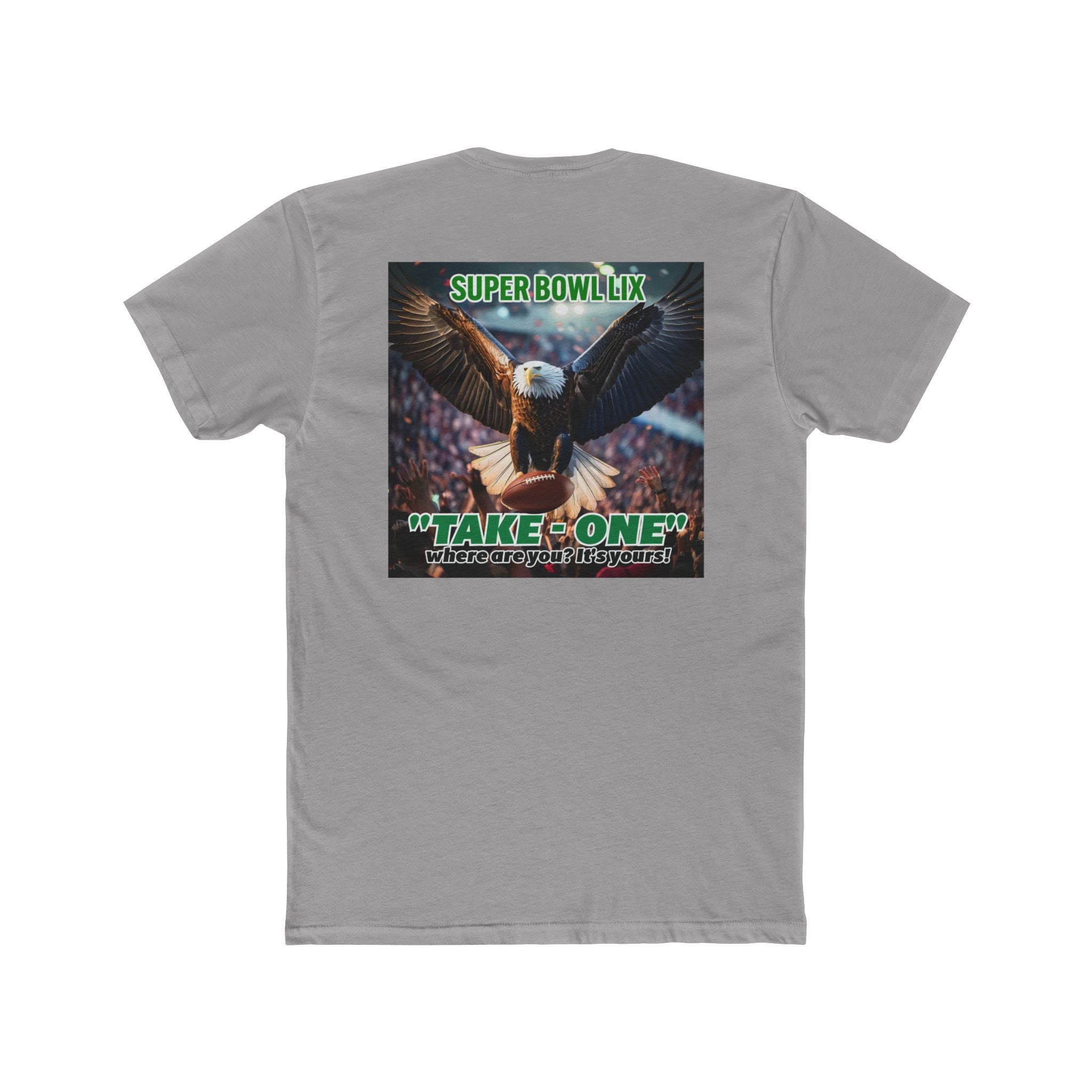 Super Bowl Themed Unisex Cotton Crew Tee - 'Ouch, That Hurts!'