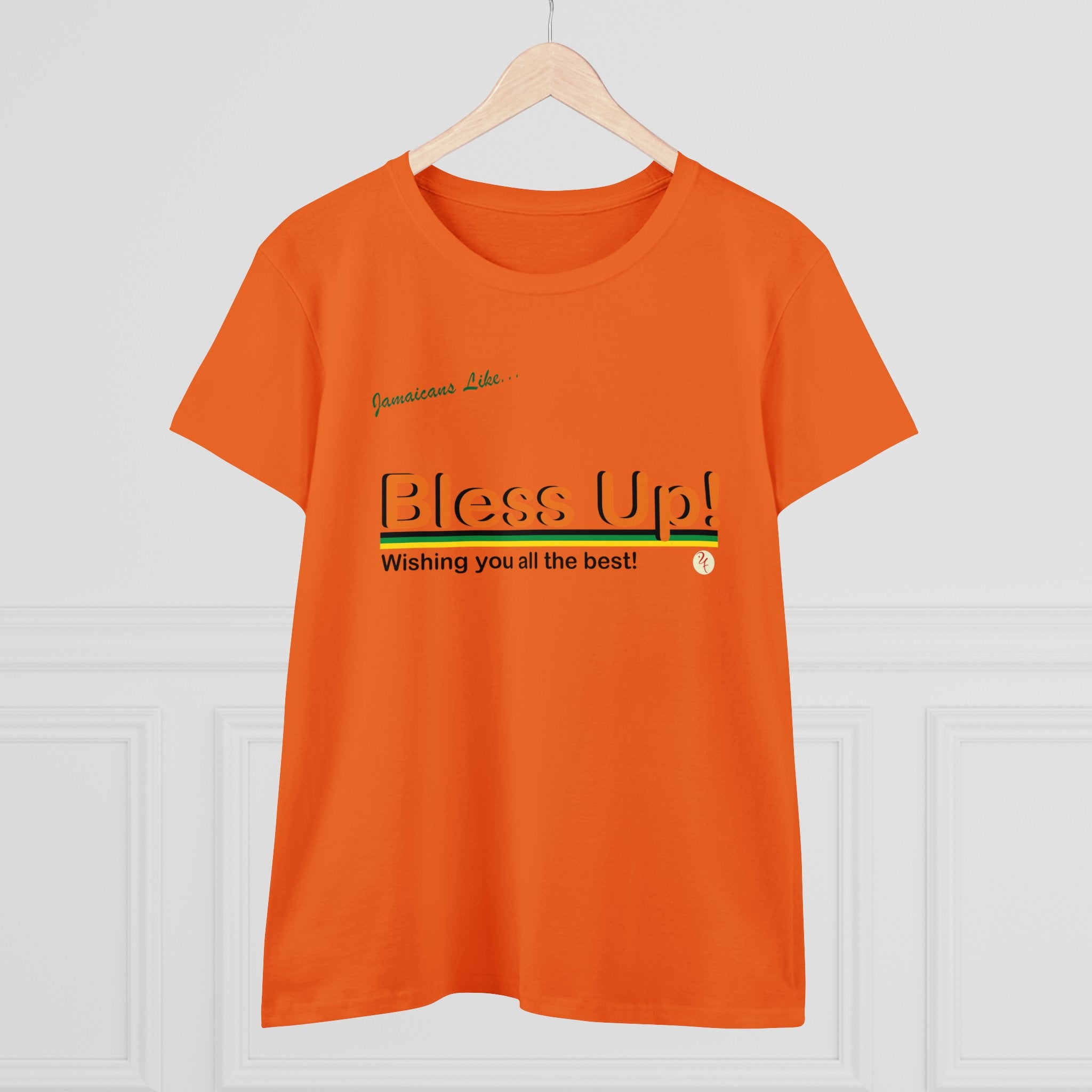 "Bless-up" Women's Midweight Cotton T-Shirt
