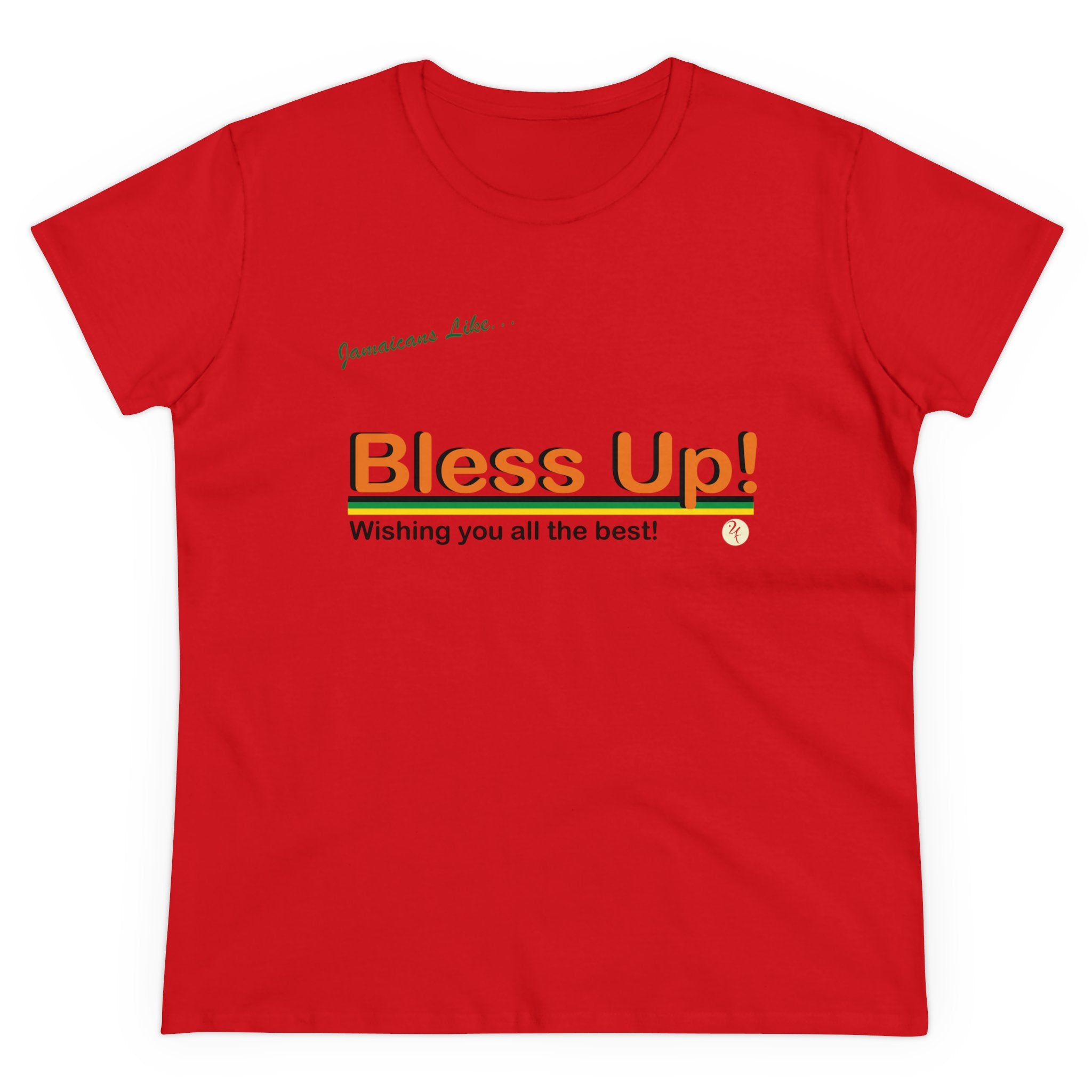 "Bless-up" Women's Midweight Cotton T-Shirt