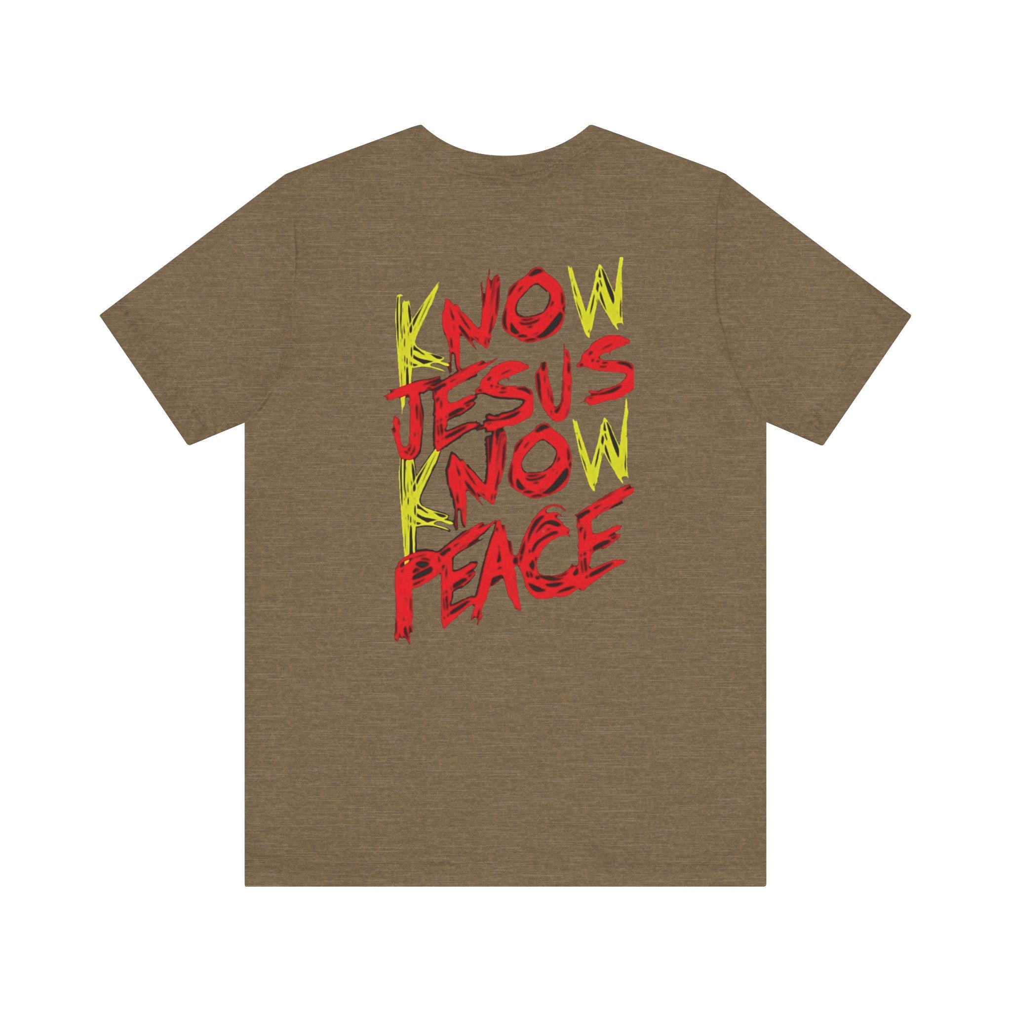 kNOw JESUS kNOw PEACE - Divine-Seven T-Shirt
