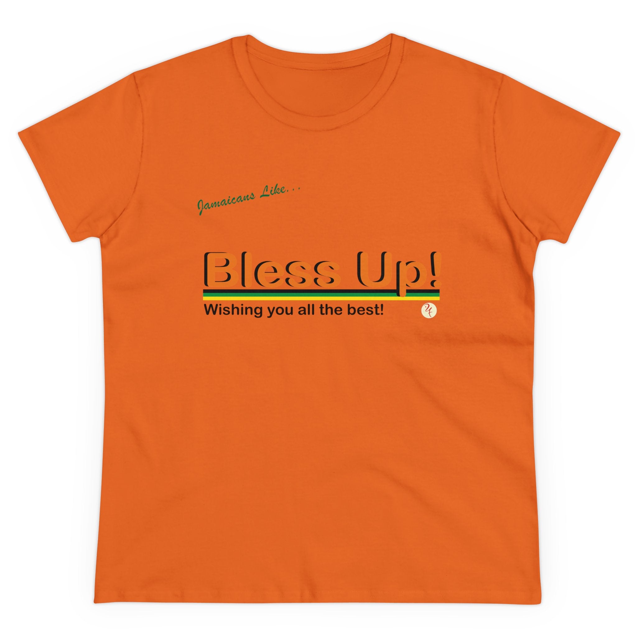 "Bless-up" Women's Midweight Cotton T-Shirt