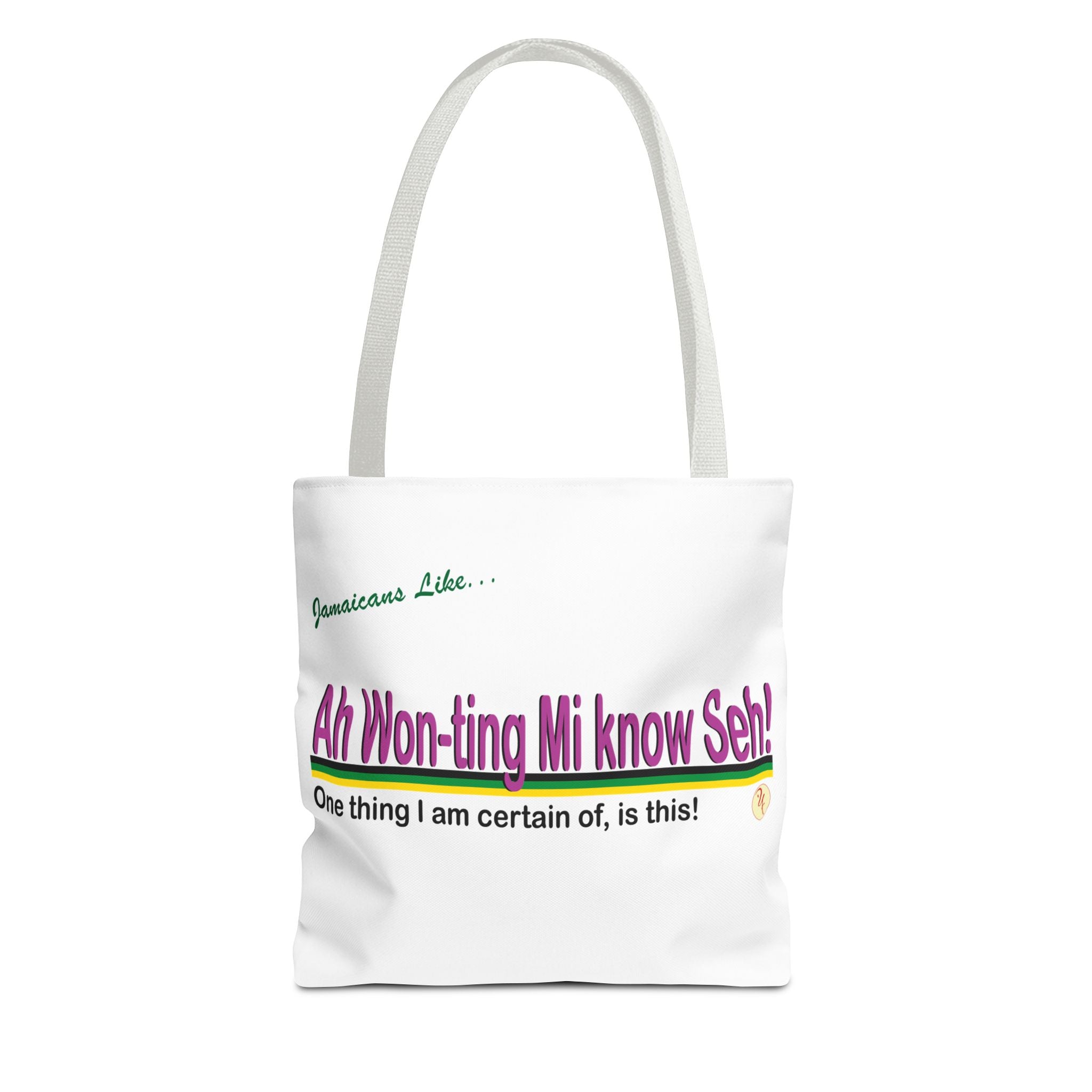 Ah won ting mi know seh! - Tote Bag (AOP)