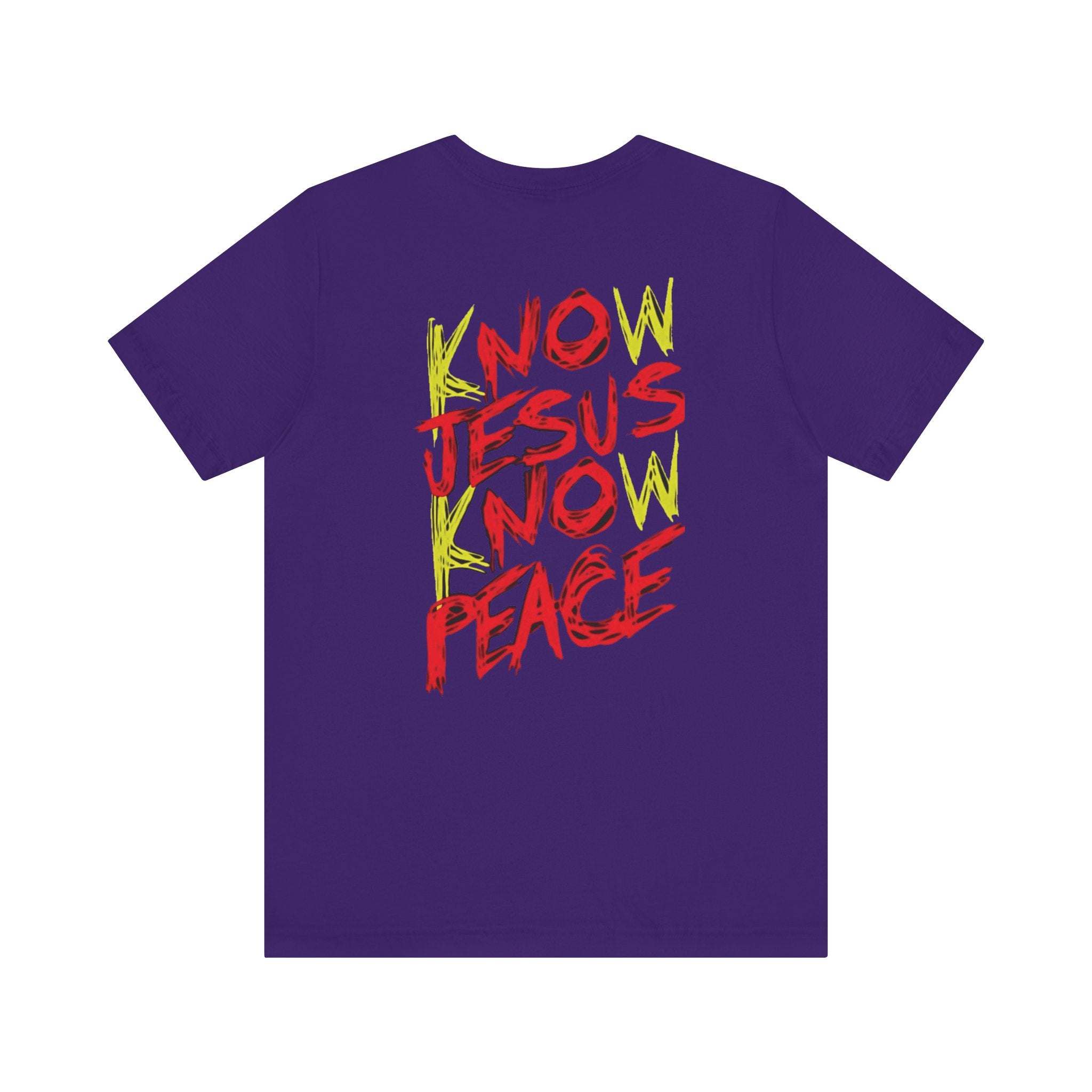 kNOw JESUS kNOw PEACE - Divine-Seven T-Shirt
