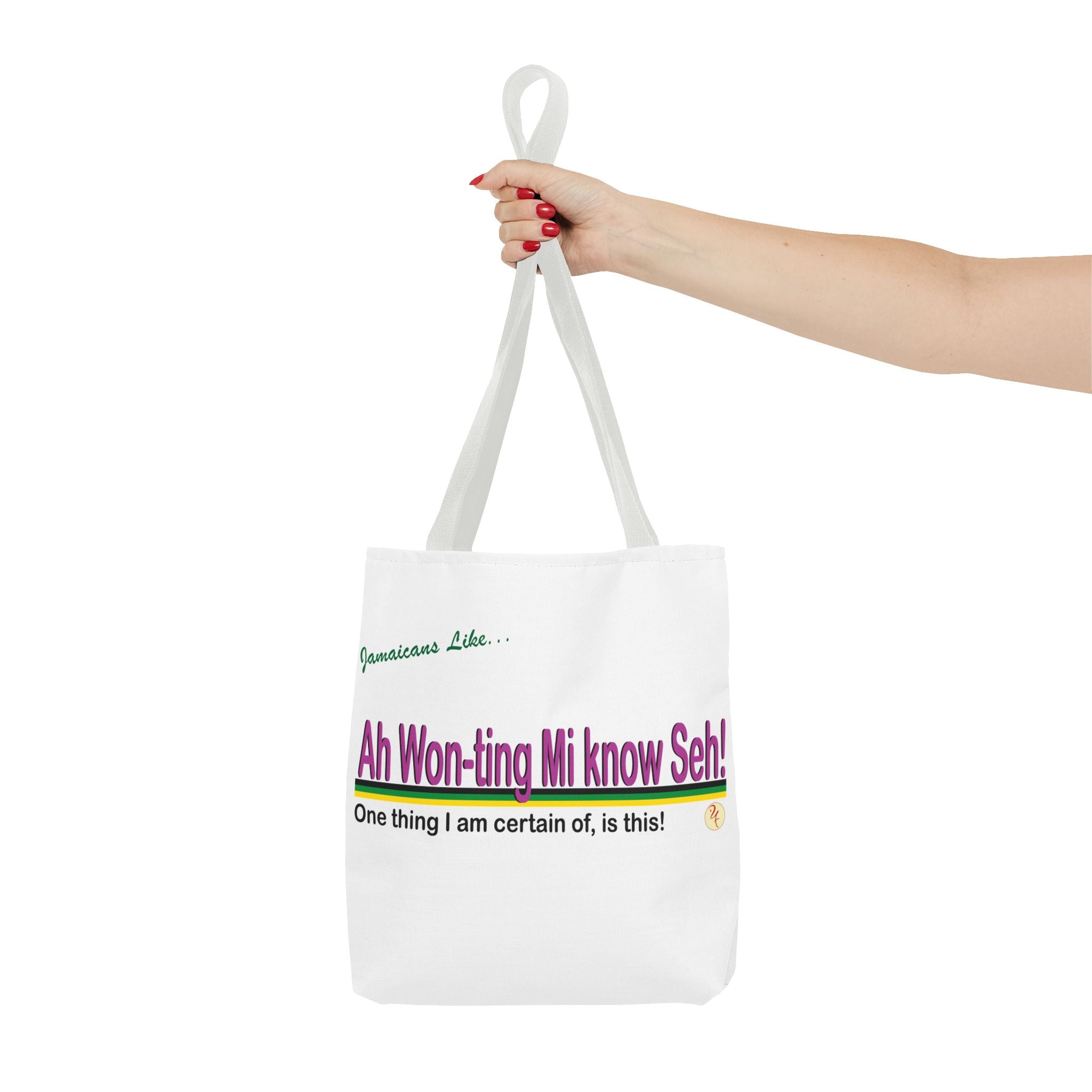 Ah won ting mi know seh! - Tote Bag (AOP)
