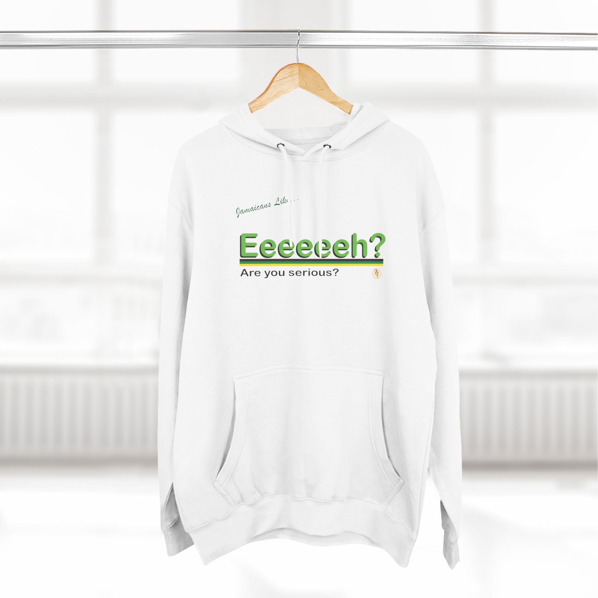 Eeeeeh - Three-Panel Fleece Hoodie