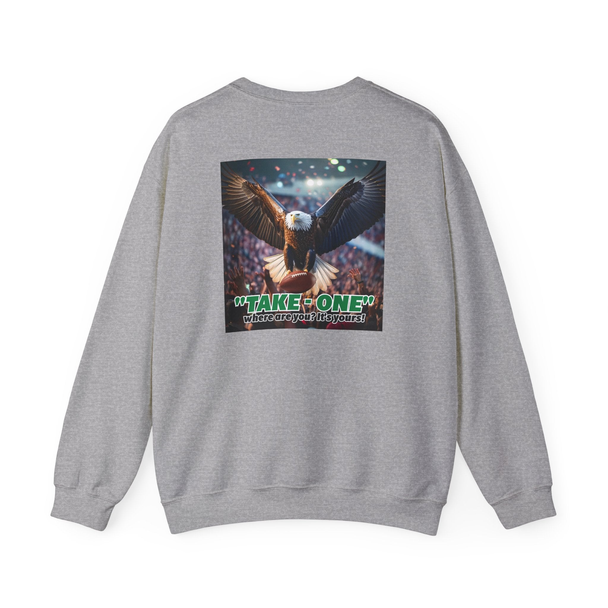 Funny Football Sweatshirt - "Ouch, MVP! That Hurts!"