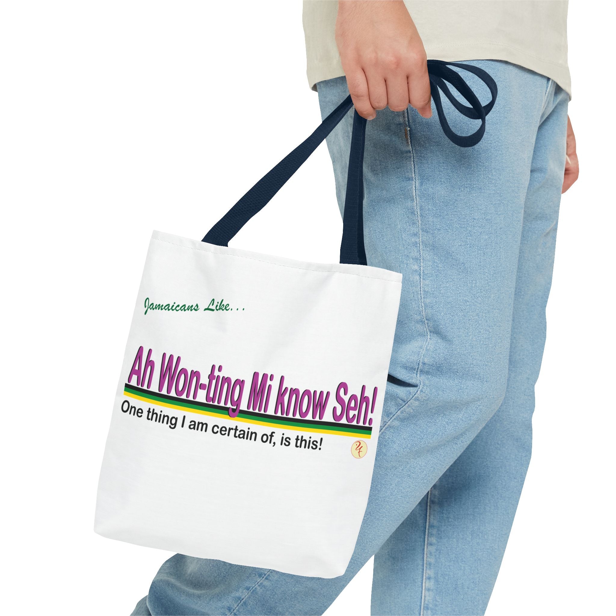 Ah won ting mi know seh! - Tote Bag (AOP)