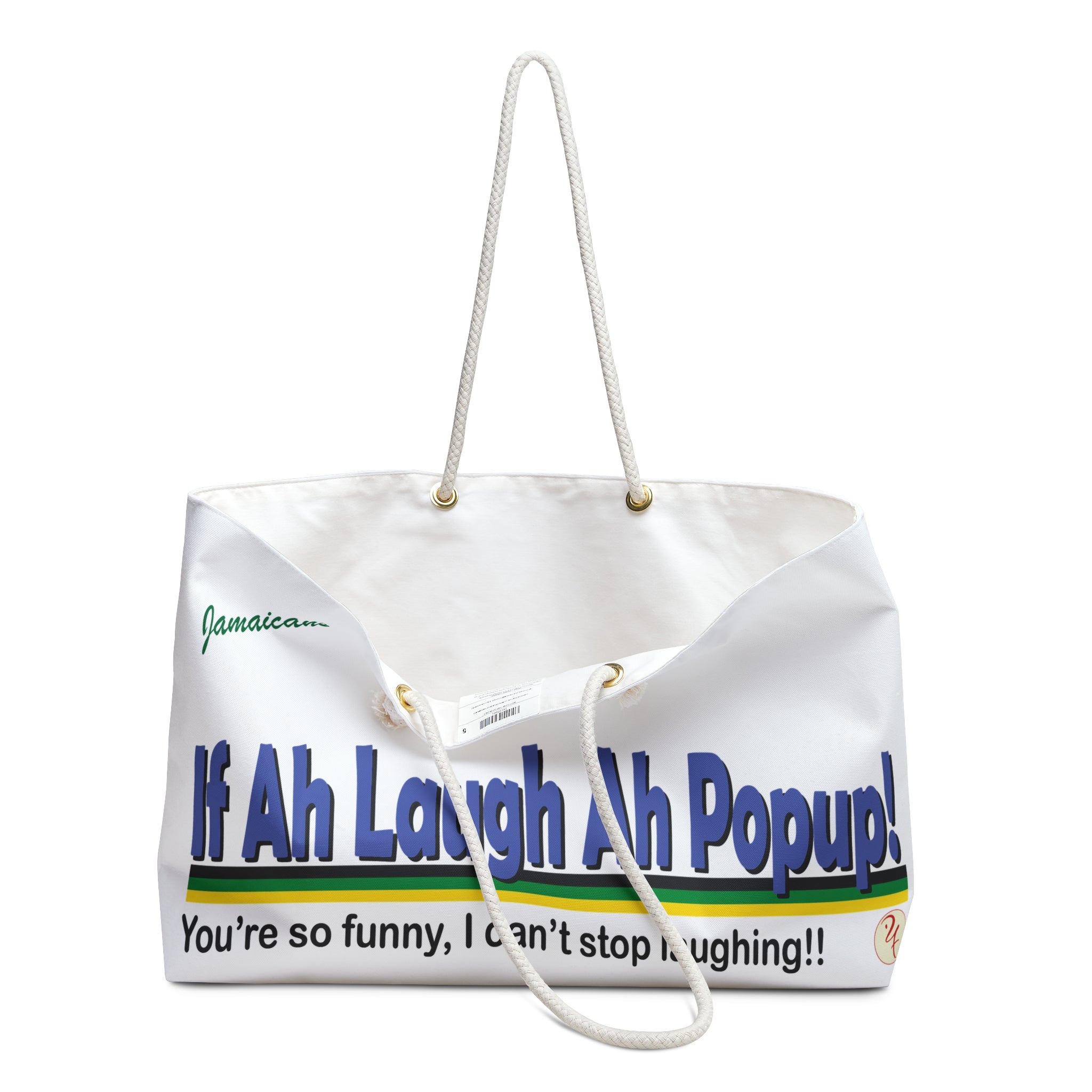 If Ah Laugh Ah Popup - Weekender Bag