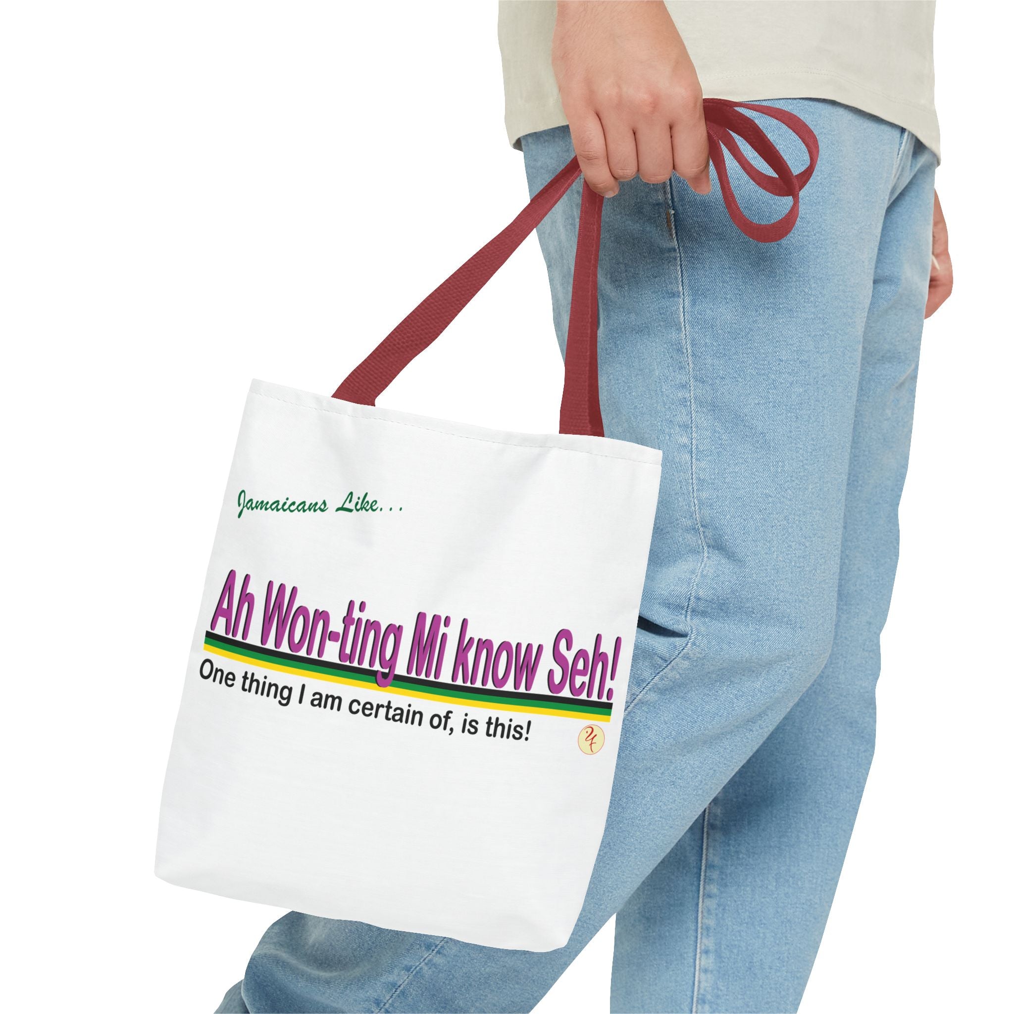 Ah won ting mi know seh! - Tote Bag (AOP)