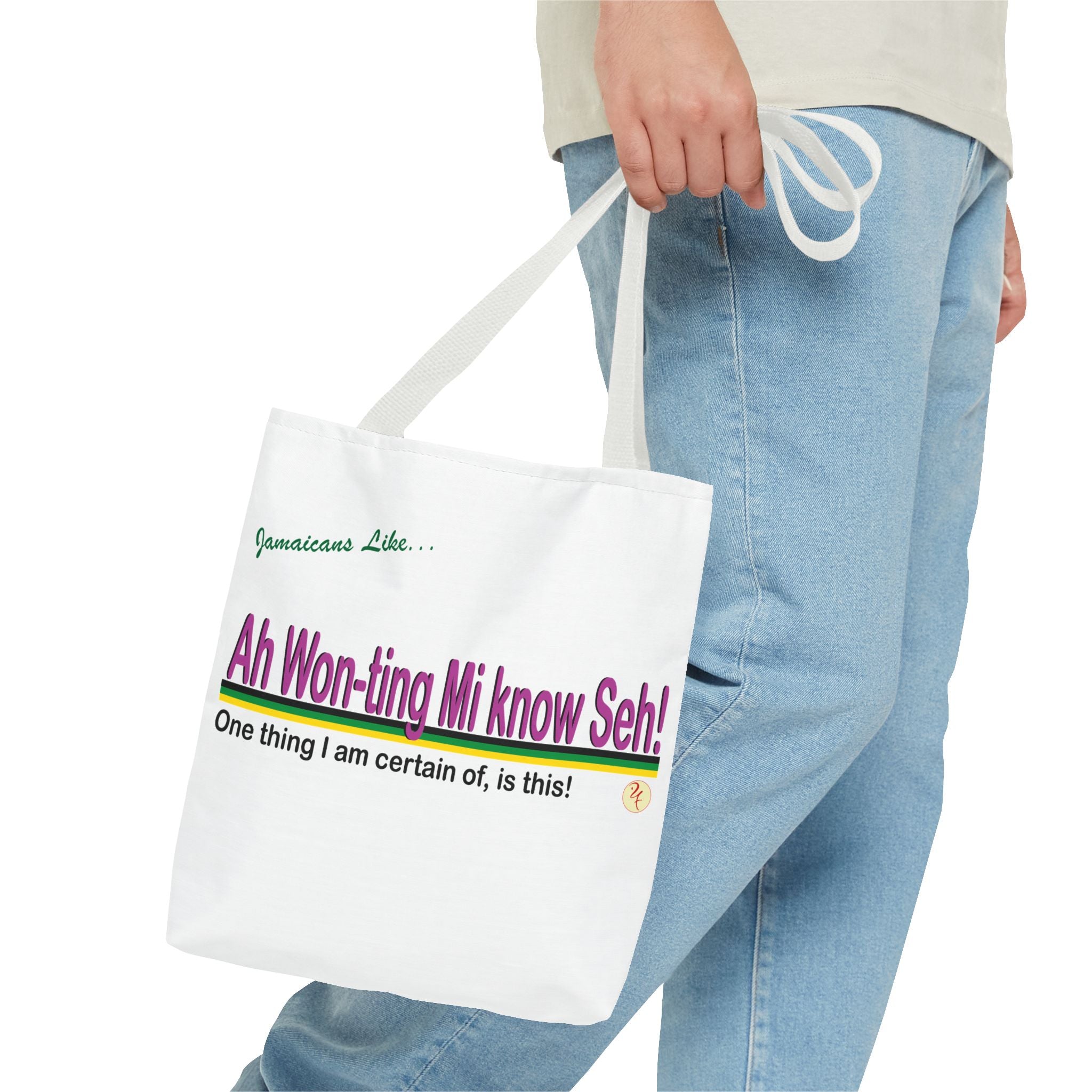 Ah won ting mi know seh! - Tote Bag (AOP)