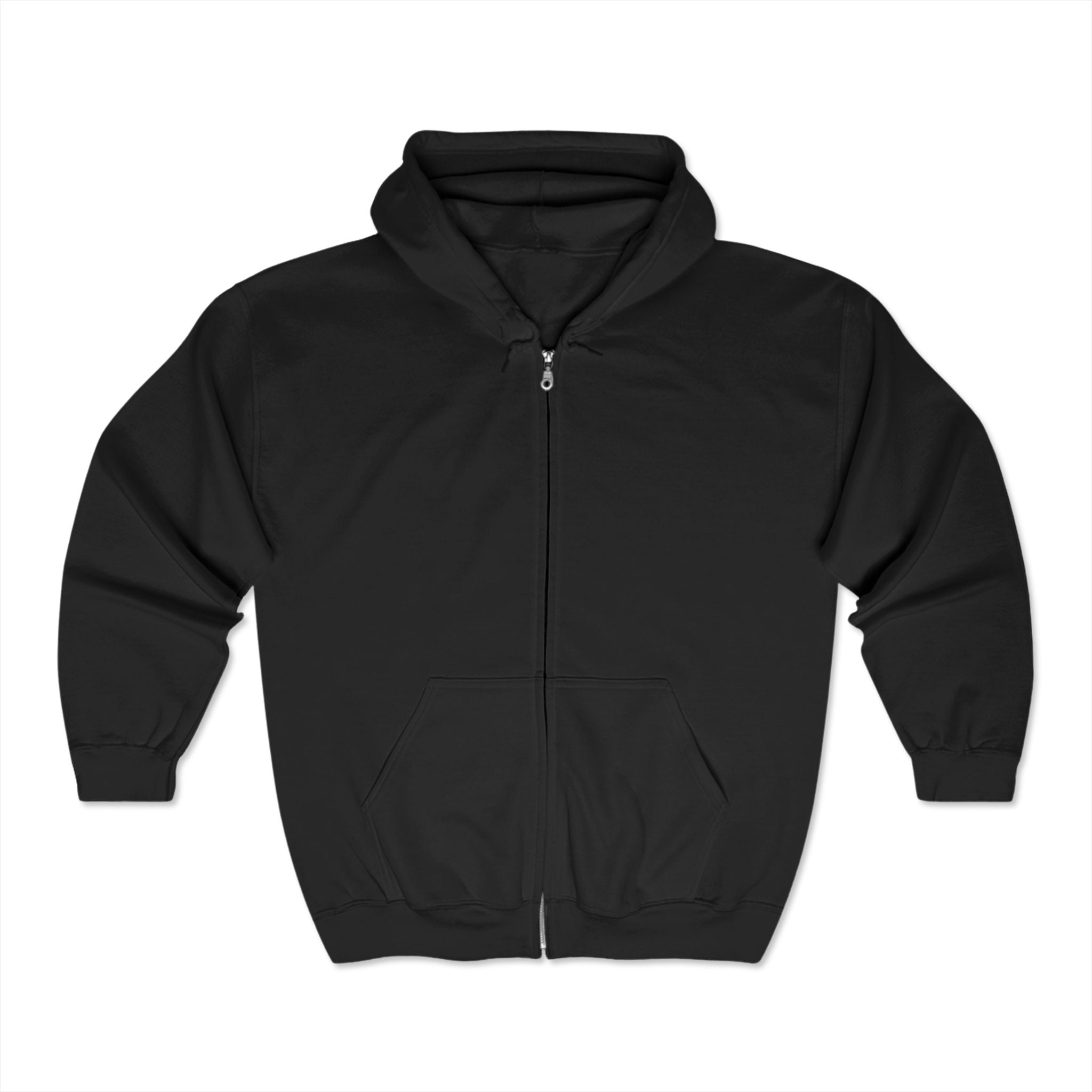 "Ah Time Fi Man Trus God" Heavy Blend™ Full Zip Hoodie Sweat