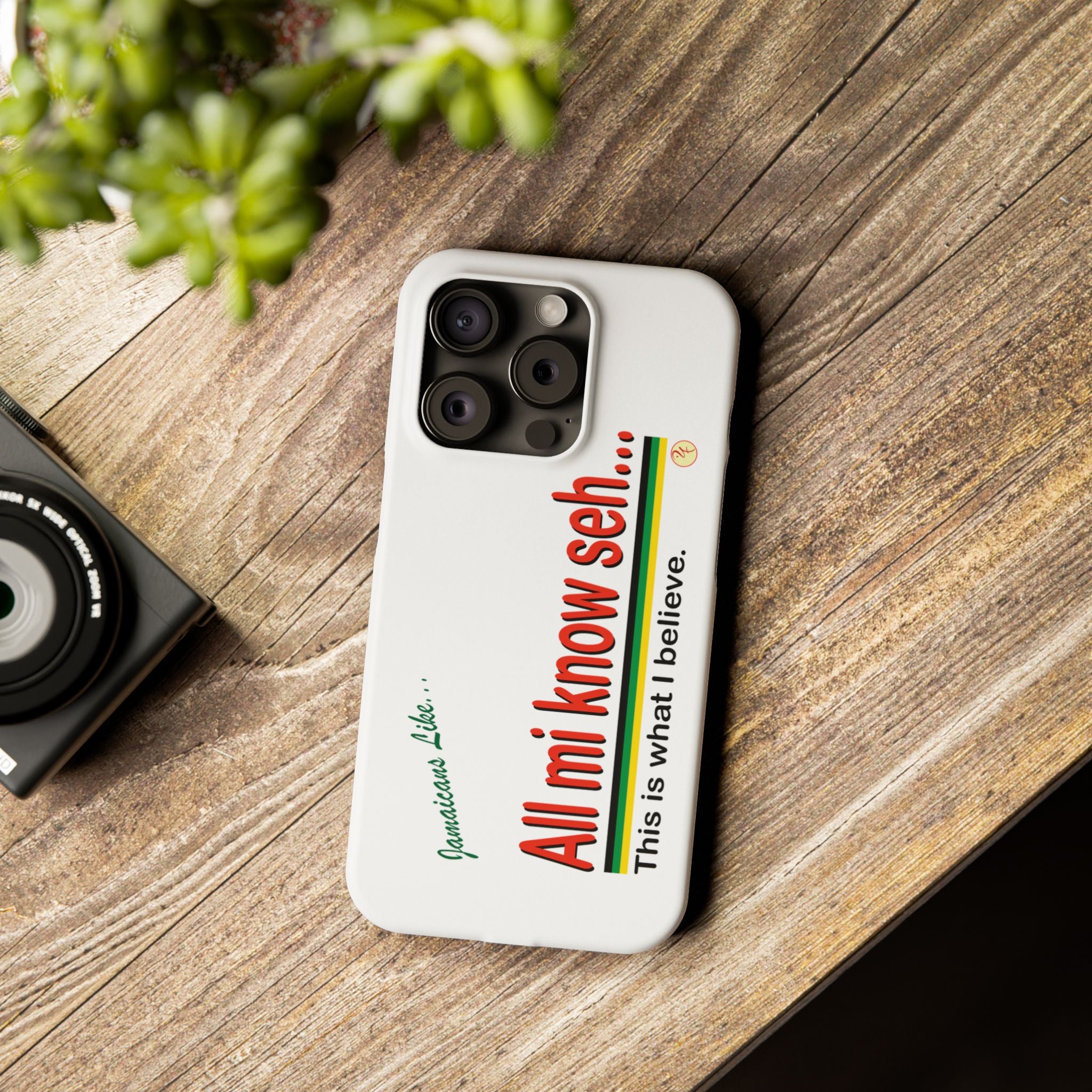 All Mi Know Seh - Slim Phone Cases