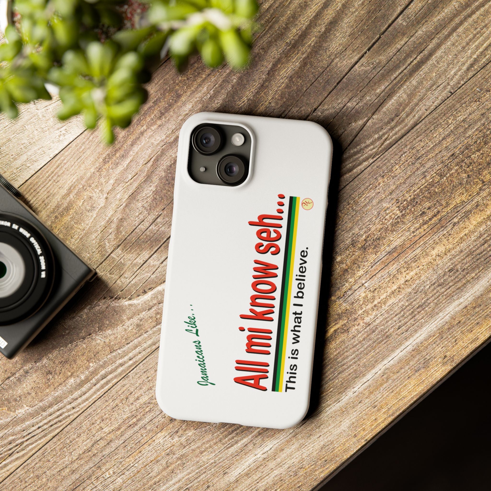 All Mi Know Seh - Slim Phone Cases