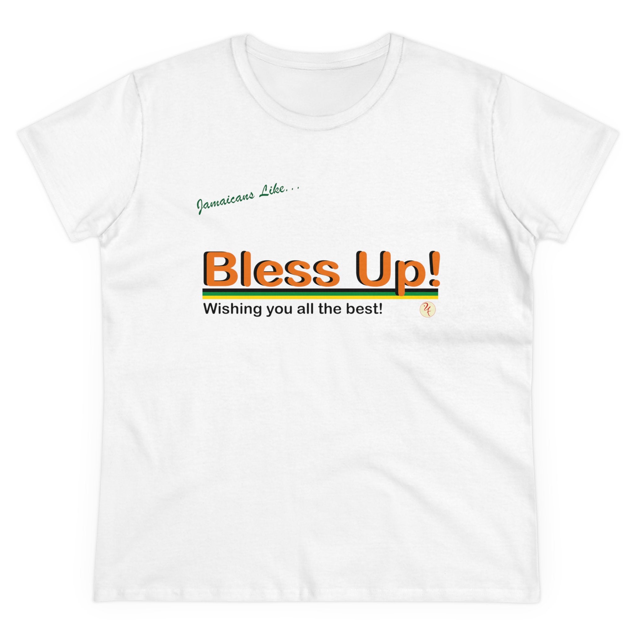 "Bless-up" Women's Midweight Cotton T-Shirt