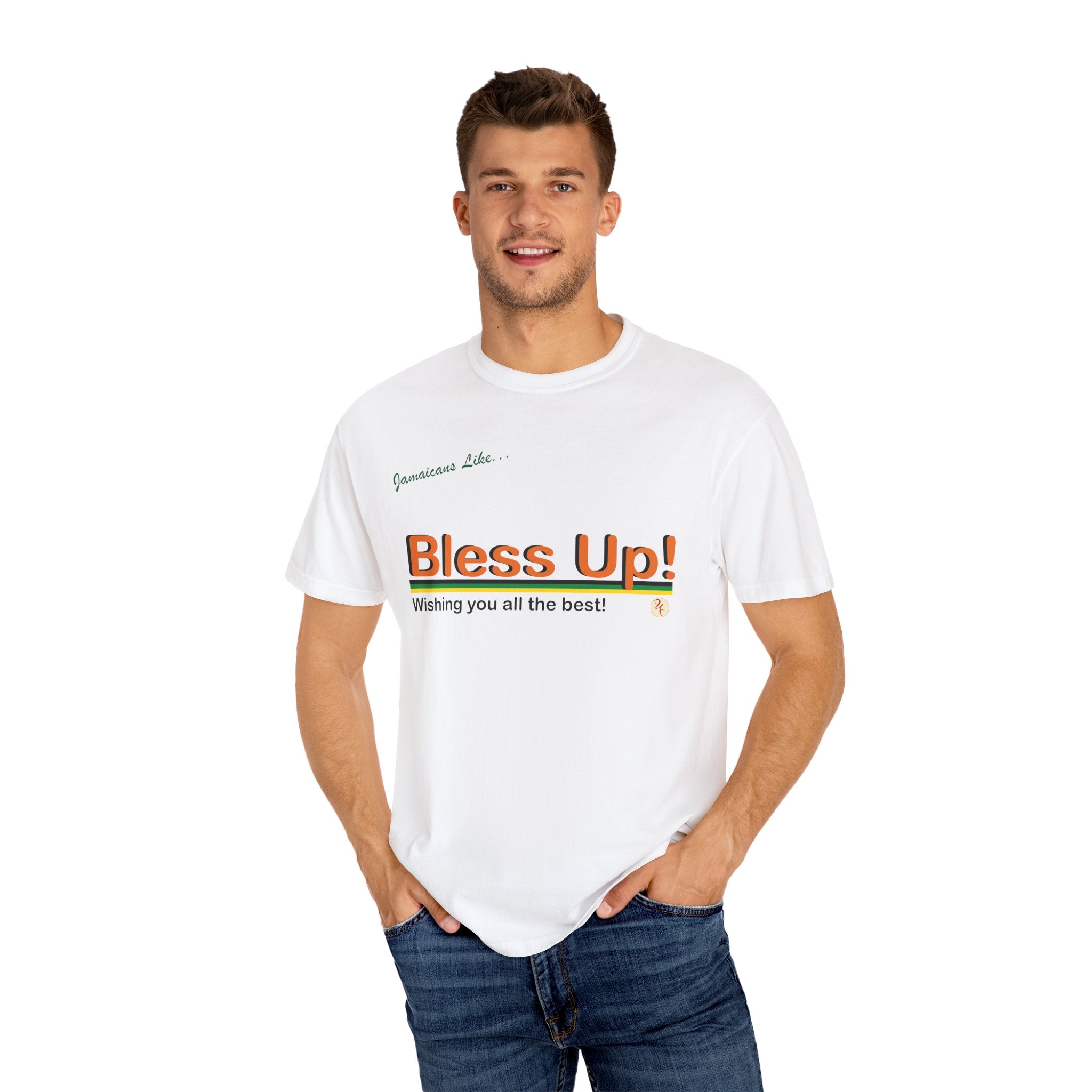 Bless Up - Garment-Dyed T-shirt