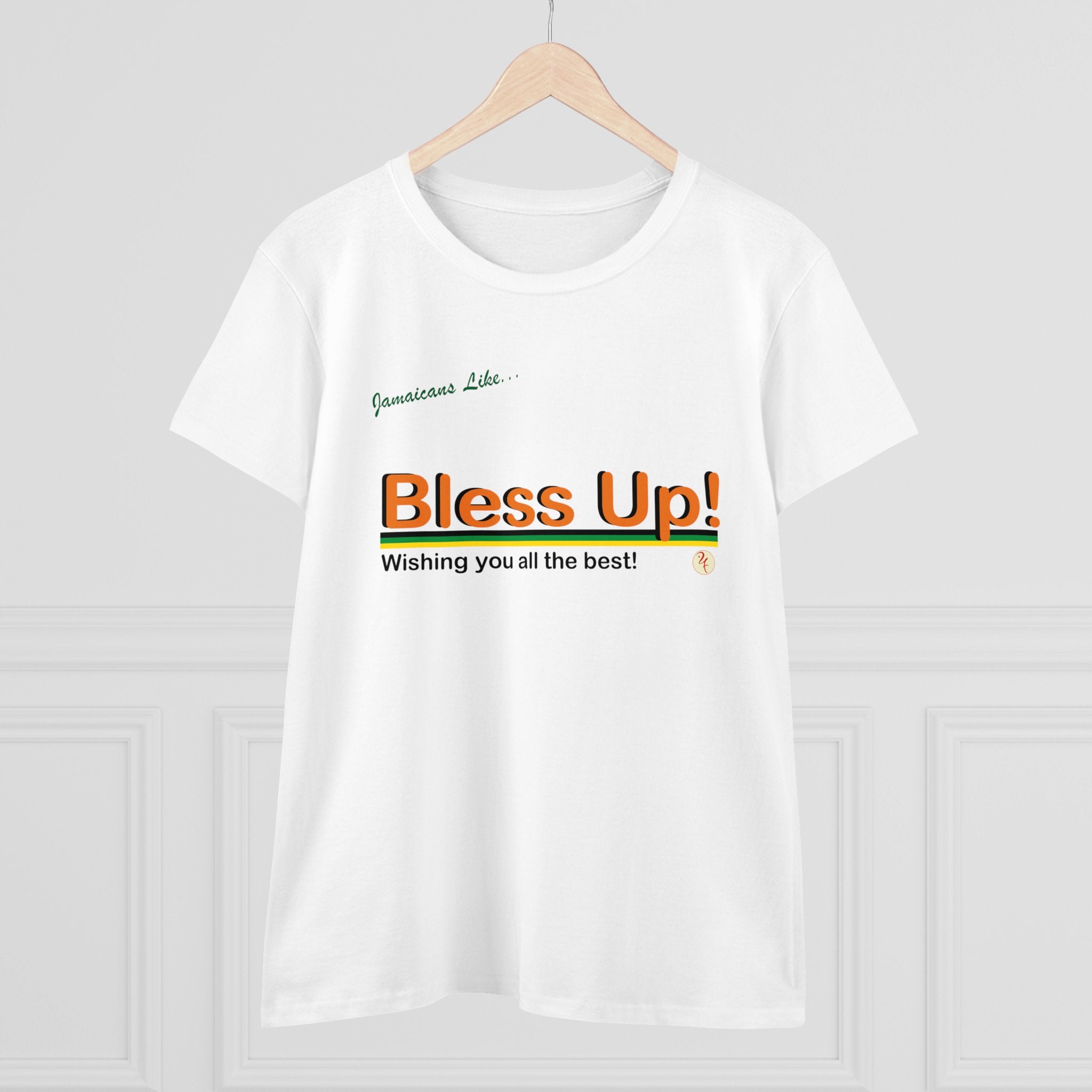 "Bless-up" Women's Midweight Cotton T-Shirt