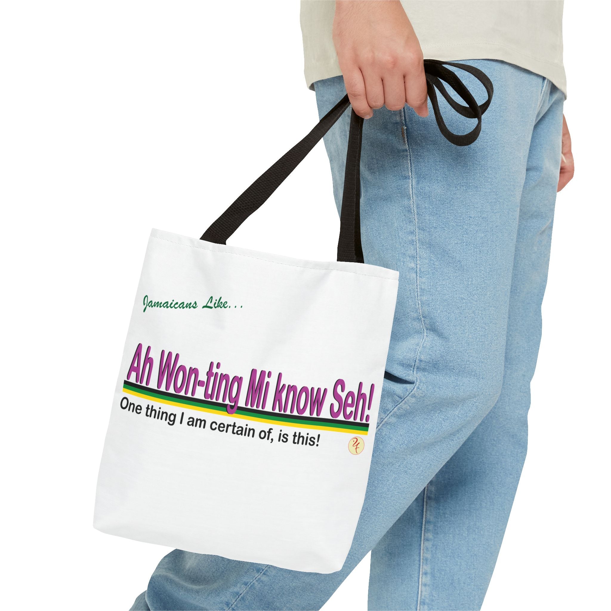 Ah won ting mi know seh! - Tote Bag (AOP)