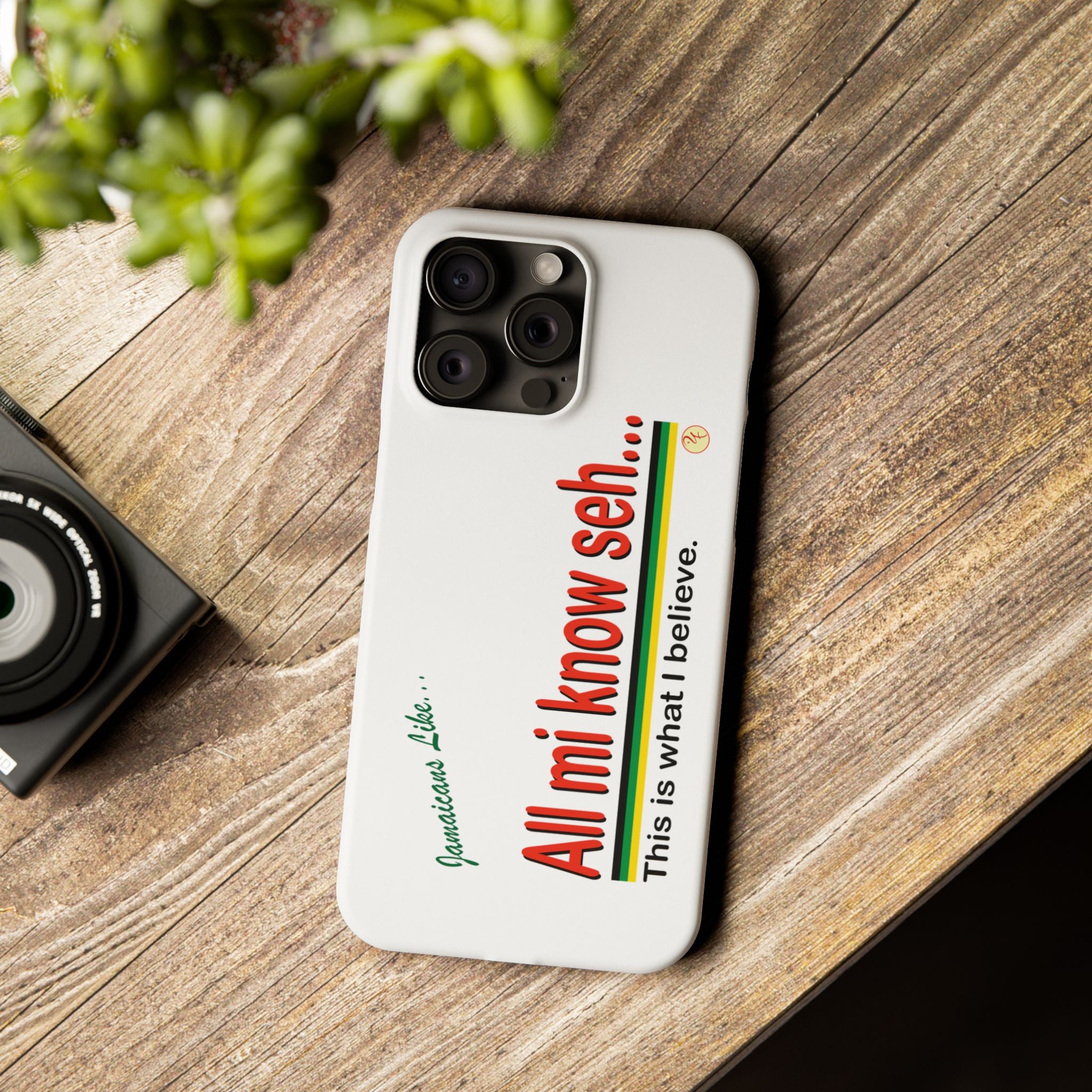 All Mi Know Seh - Slim Phone Cases