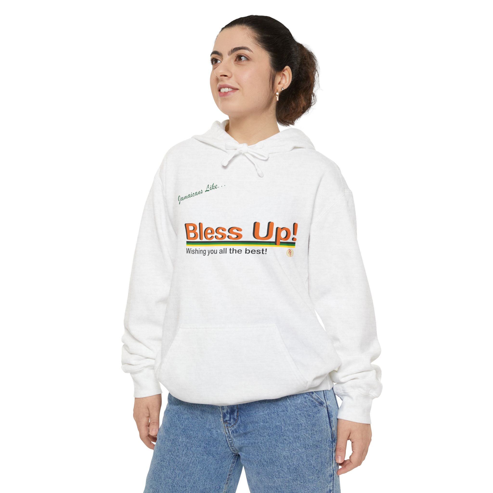 Bless Up - Garment-Dyed Hoodie