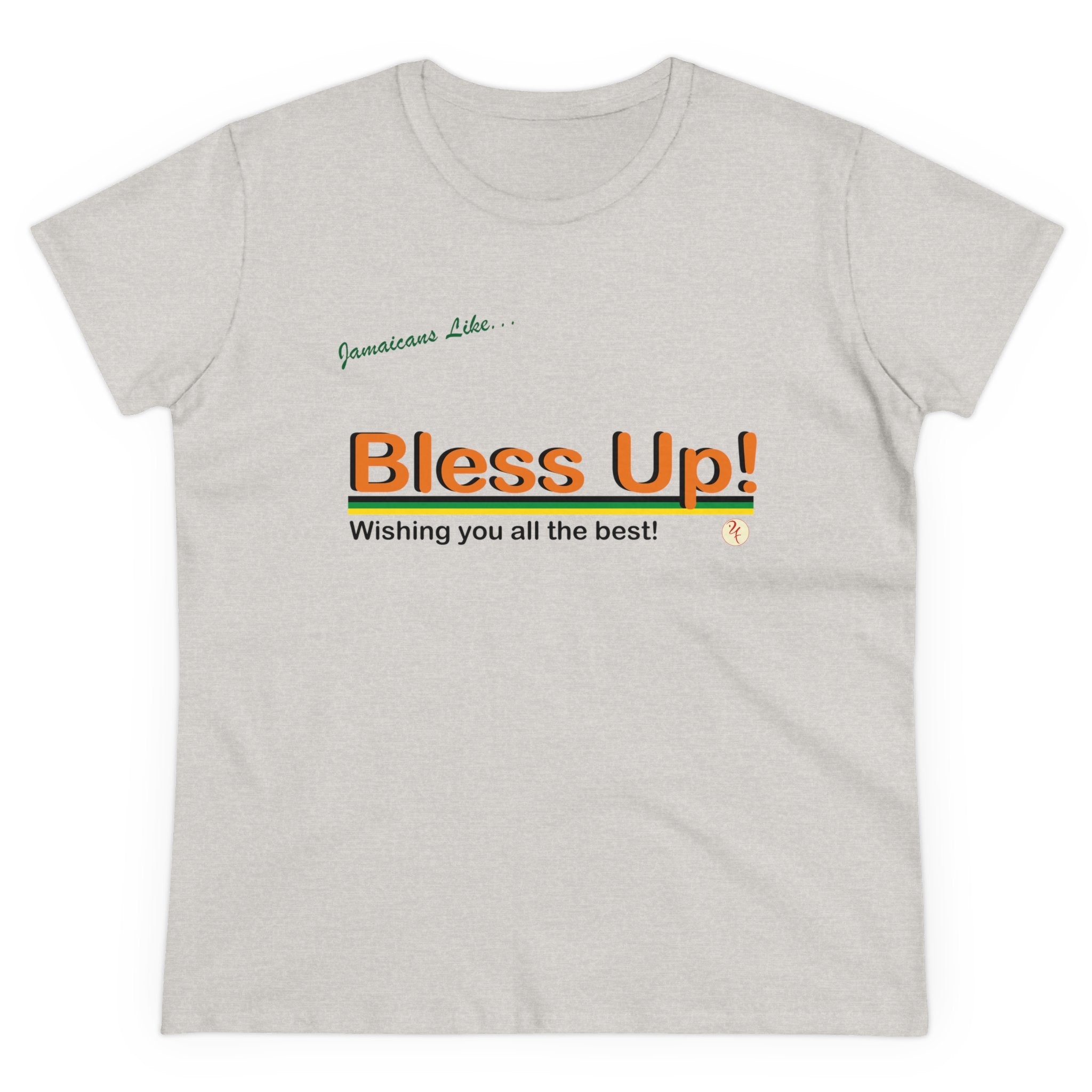 "Bless-up" Women's Midweight Cotton T-Shirt