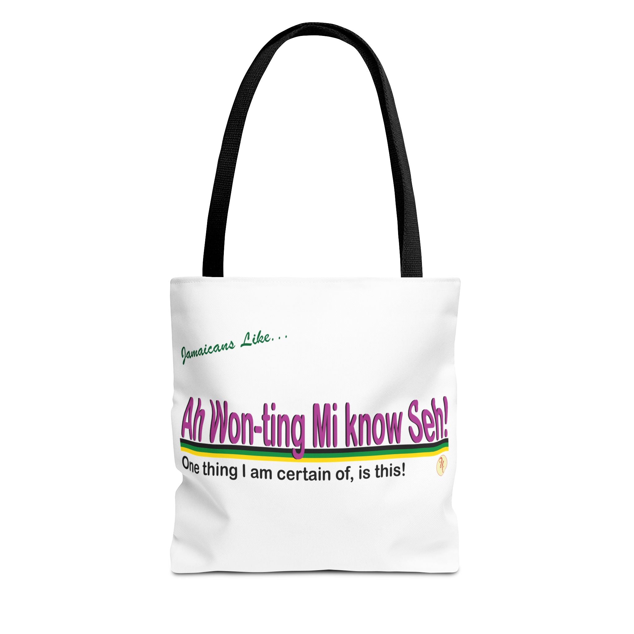 Ah won ting mi know seh! - Tote Bag (AOP)
