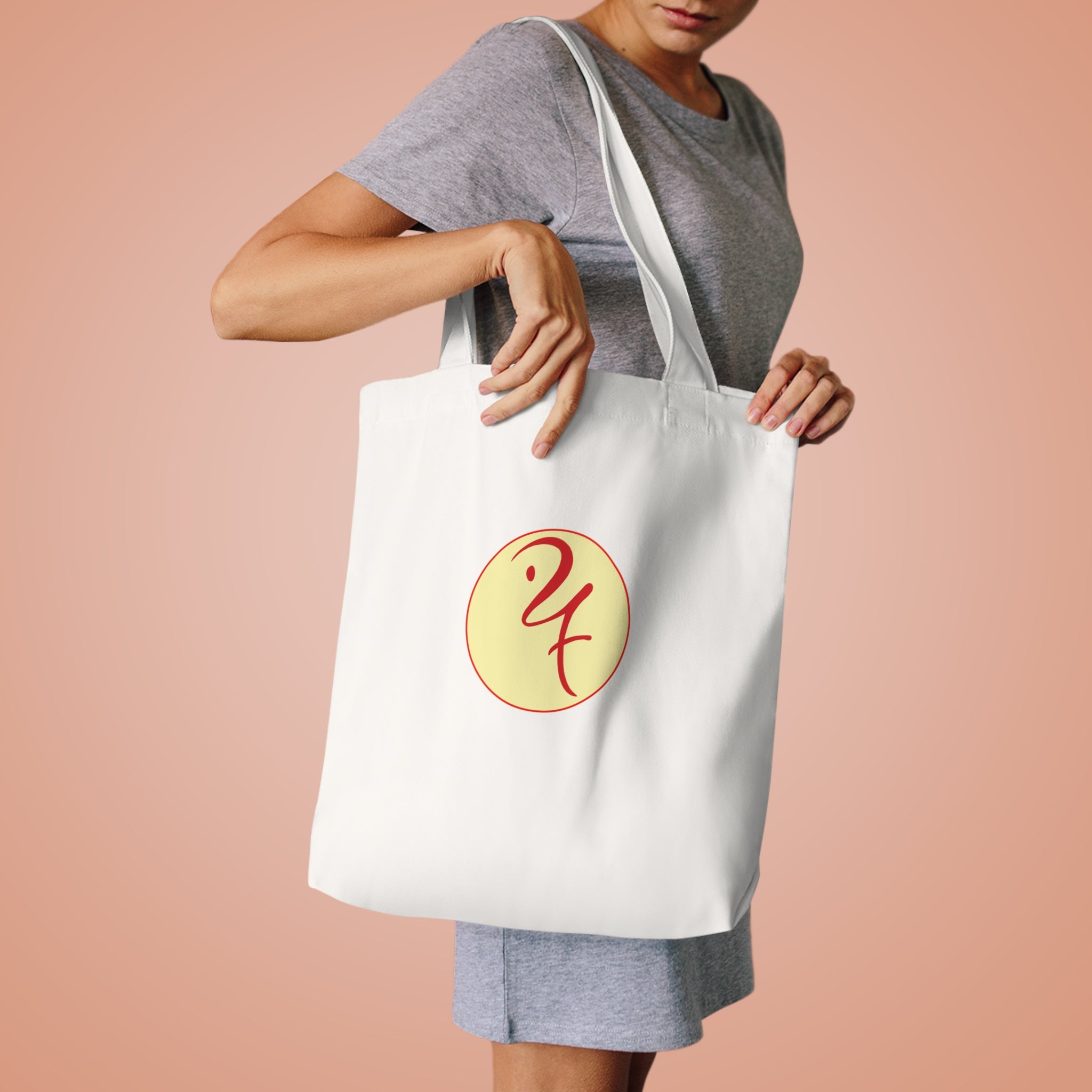 Divine-Seven "Radiance" Cotton Tote Bag