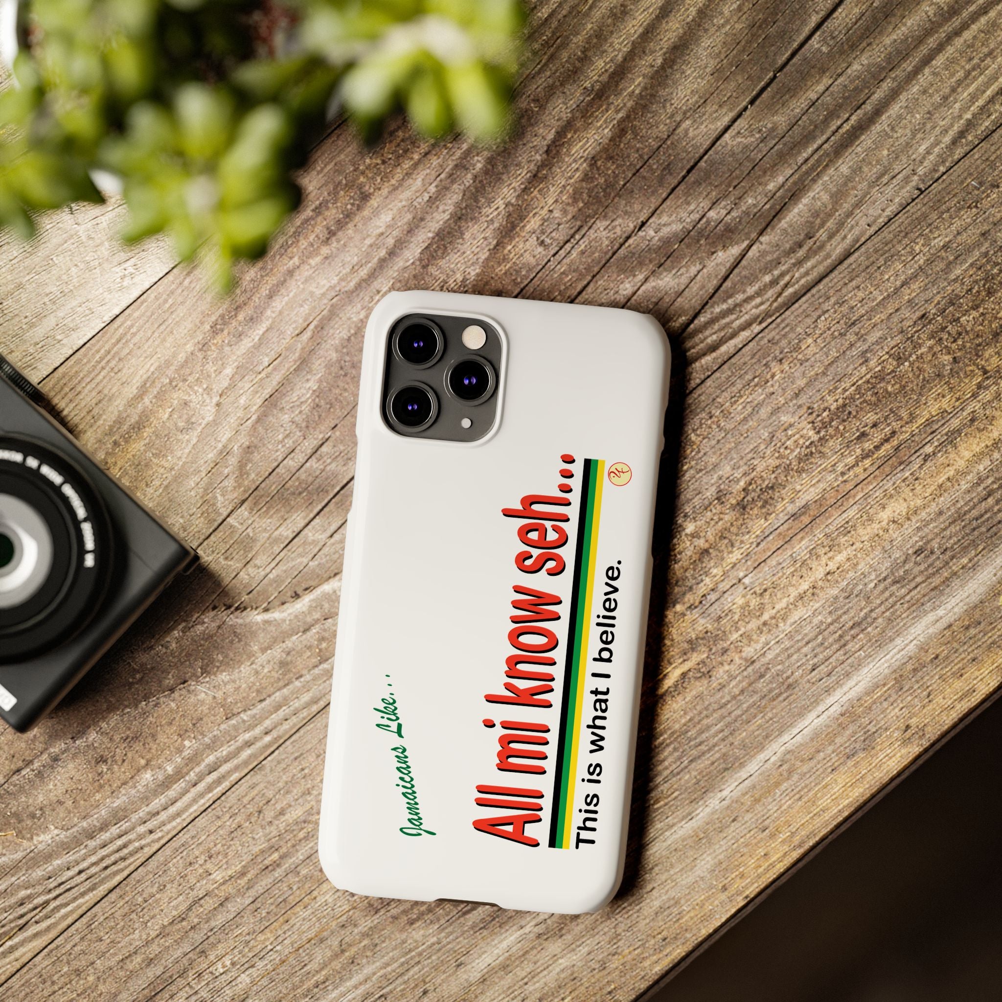 All Mi Know Seh - Slim Phone Cases