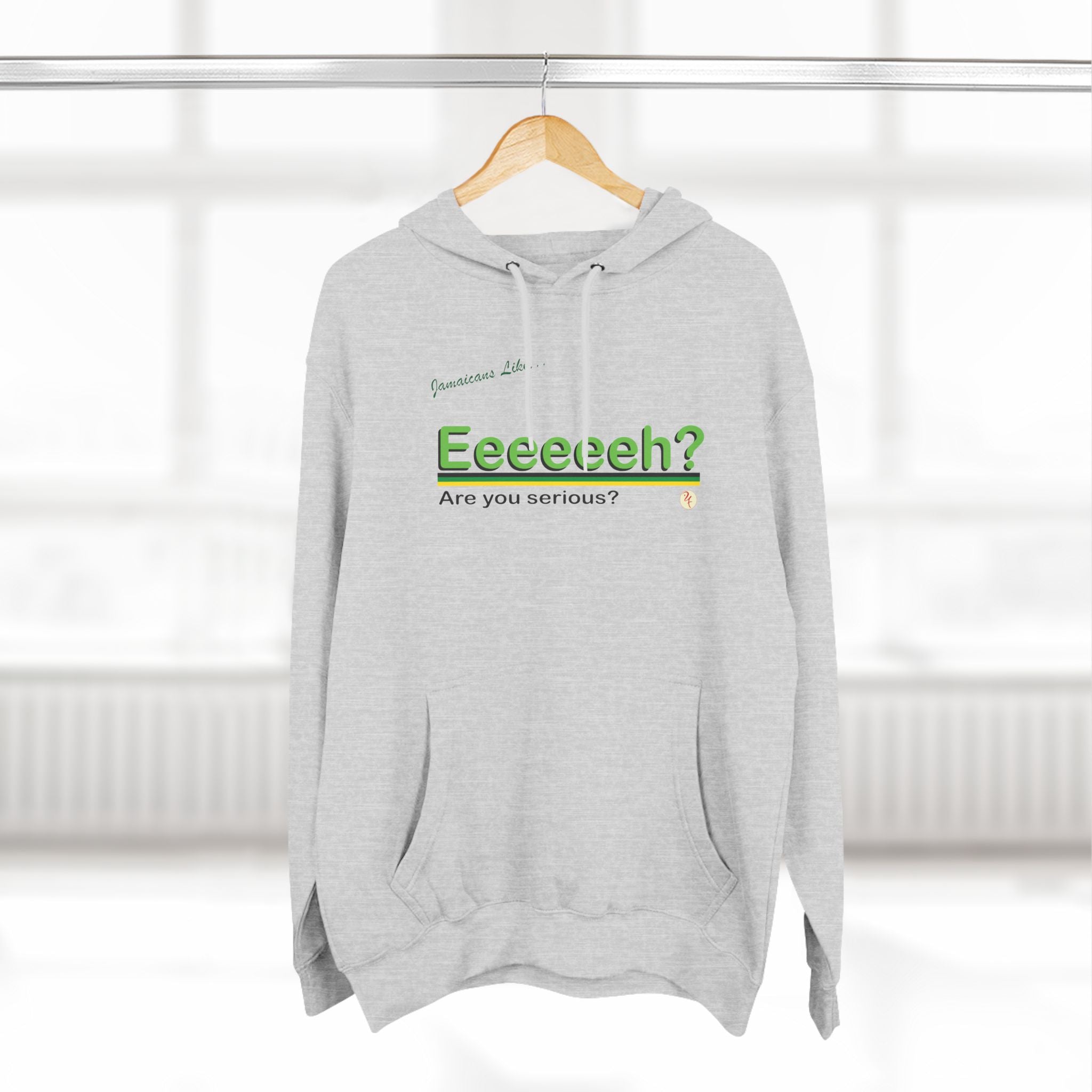 Eeeeeh - Three-Panel Fleece Hoodie