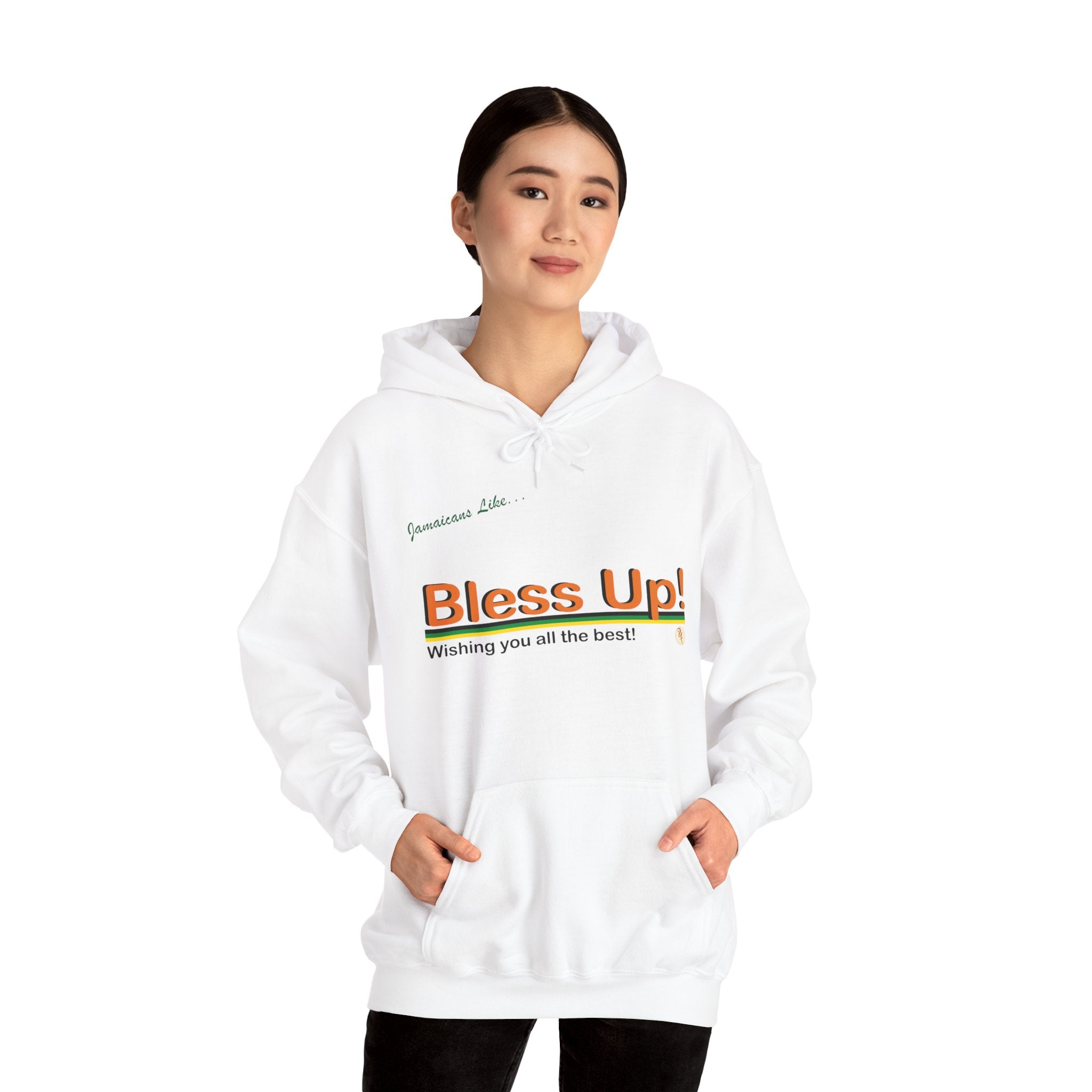 Bless Up - Heavy Blend™ Hooded Sweatshirt