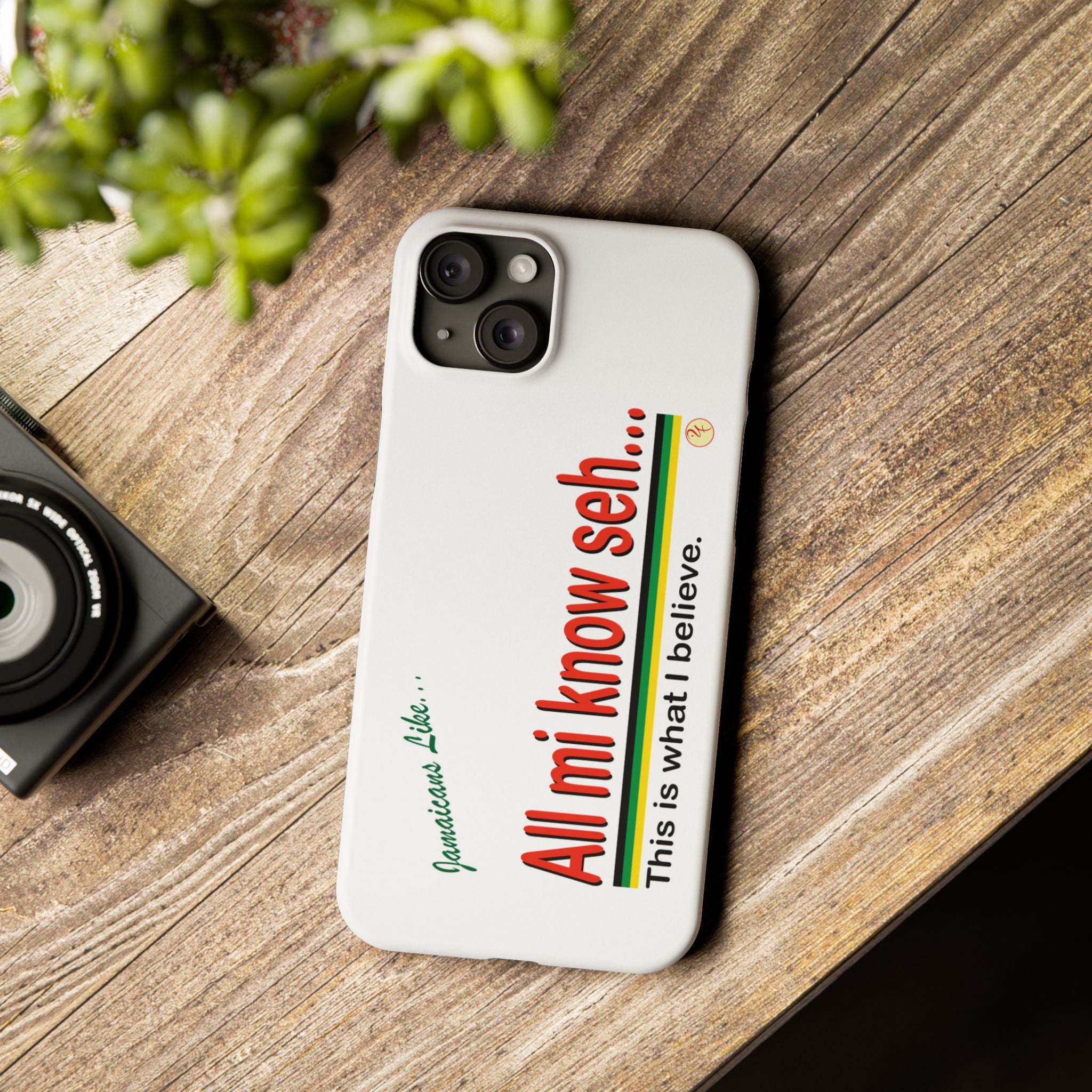 All Mi Know Seh - Slim Phone Cases