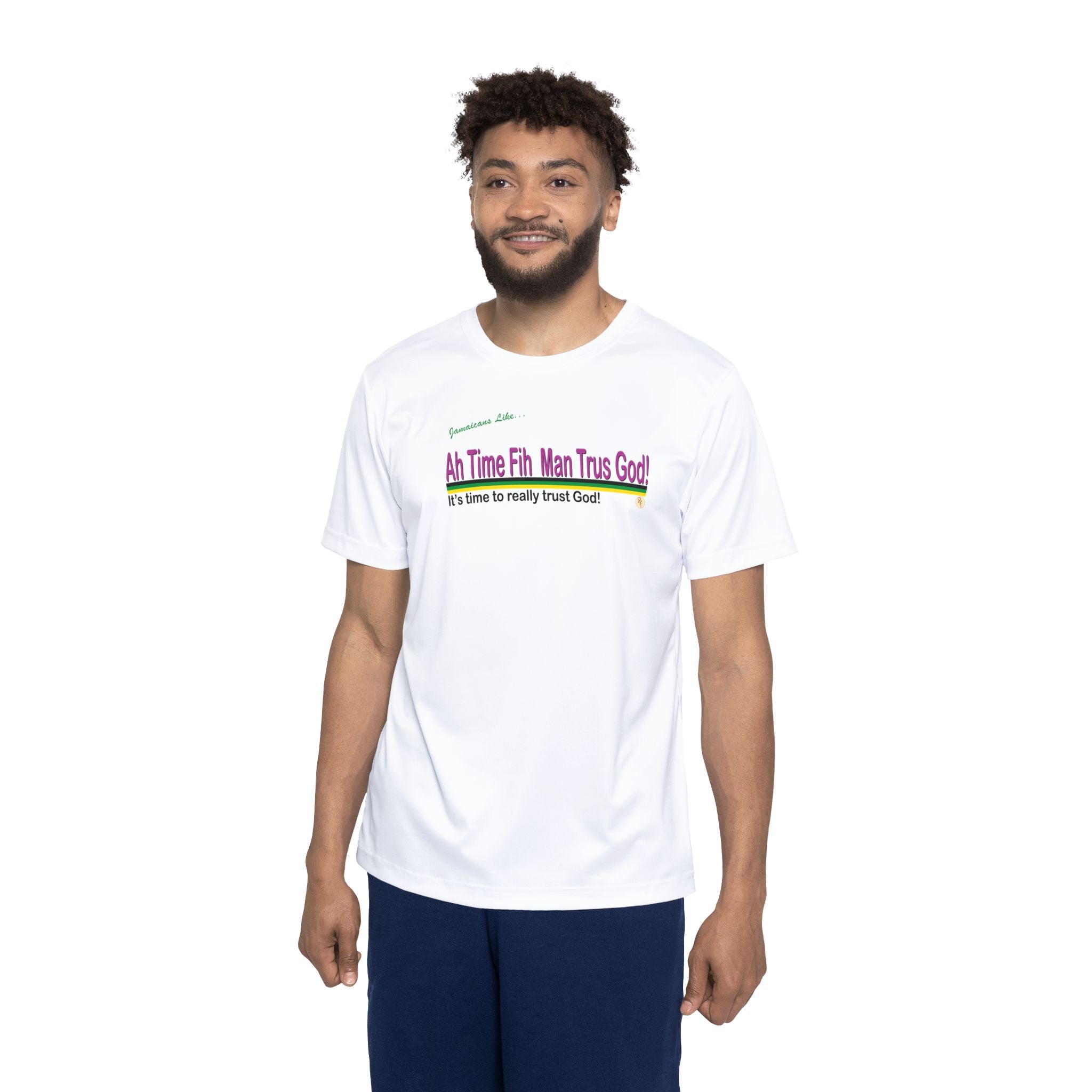 Ah Full Time Fih Man Trus God! - T-shirt