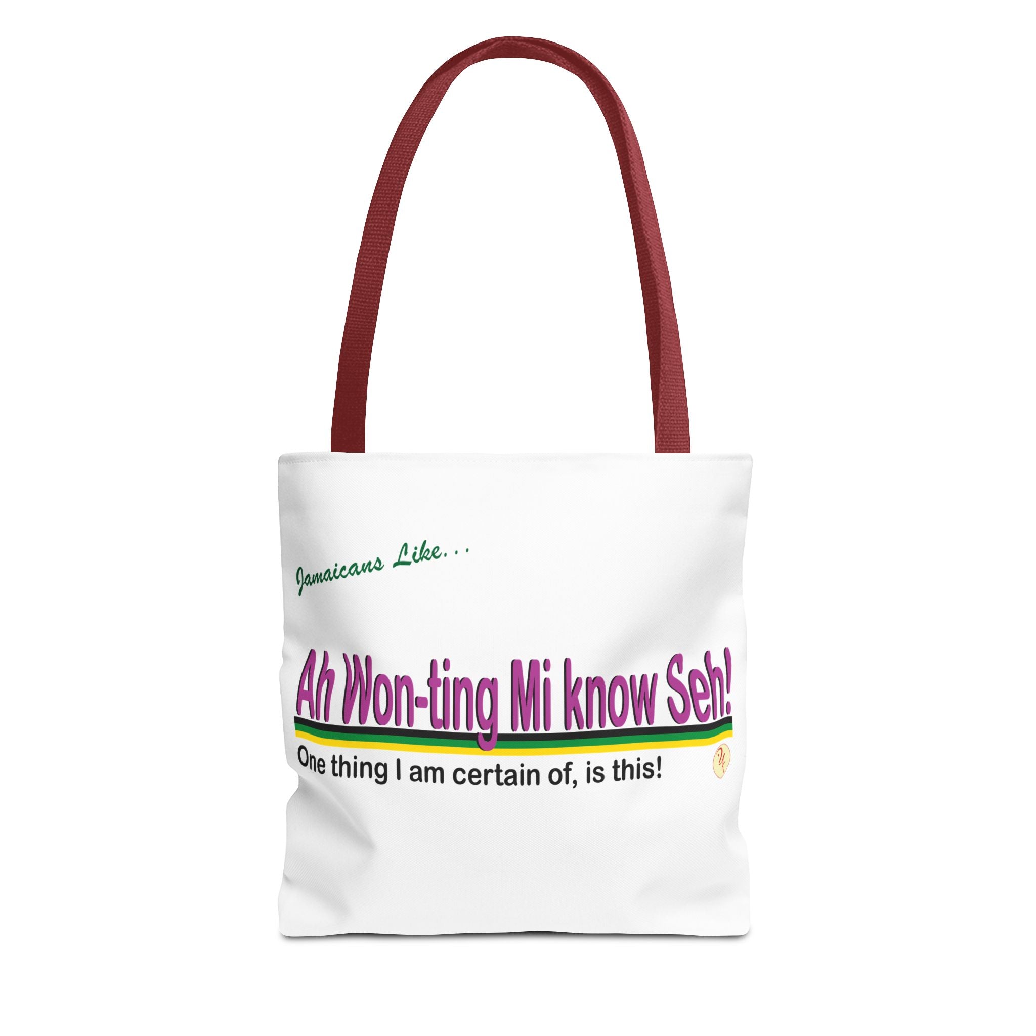 Ah won ting mi know seh! - Tote Bag (AOP)