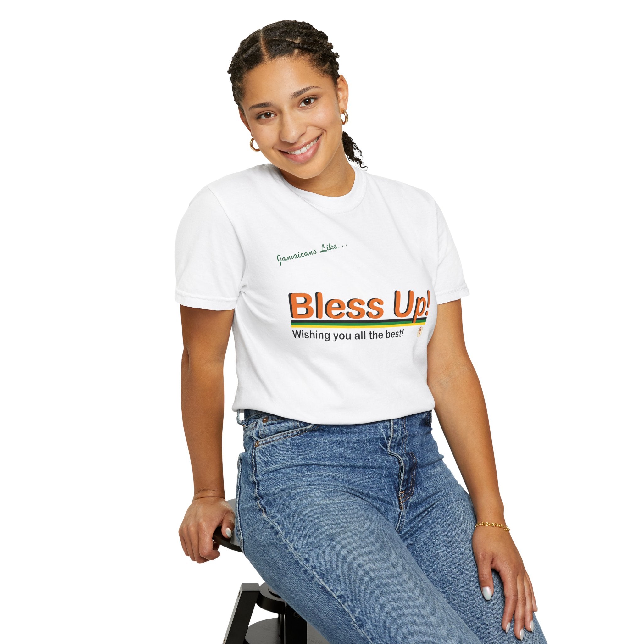 Bless Up - Garment-Dyed T-shirt