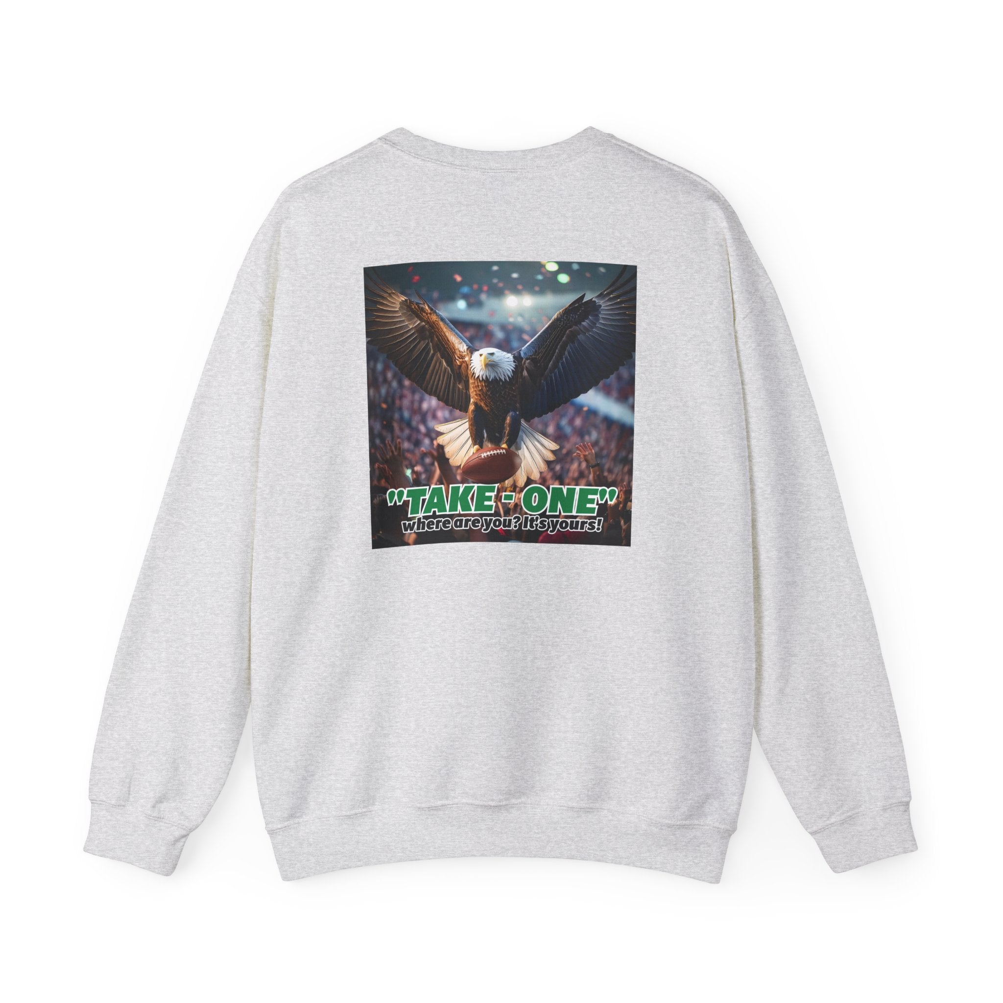 Funny Football Sweatshirt - "Ouch, MVP! That Hurts!"