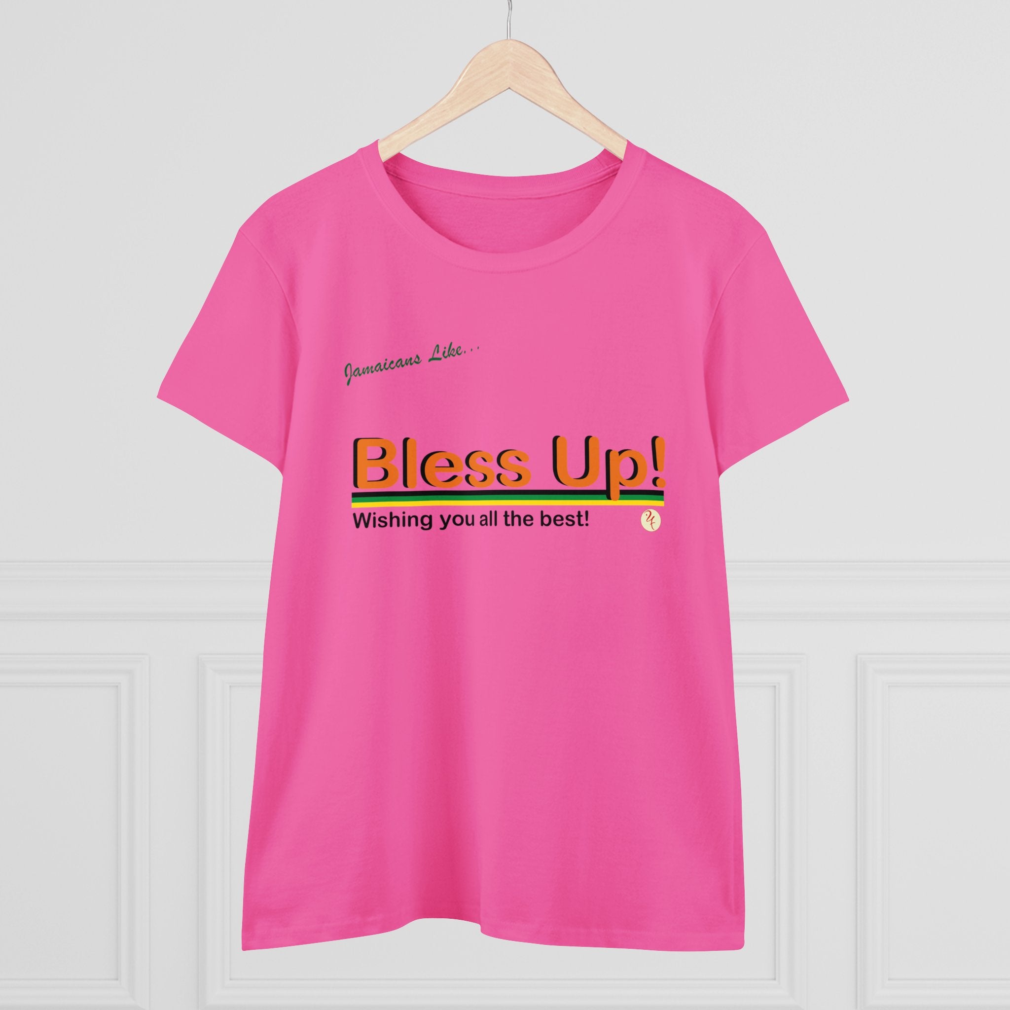 "Bless-up" Women's Midweight Cotton T-Shirt