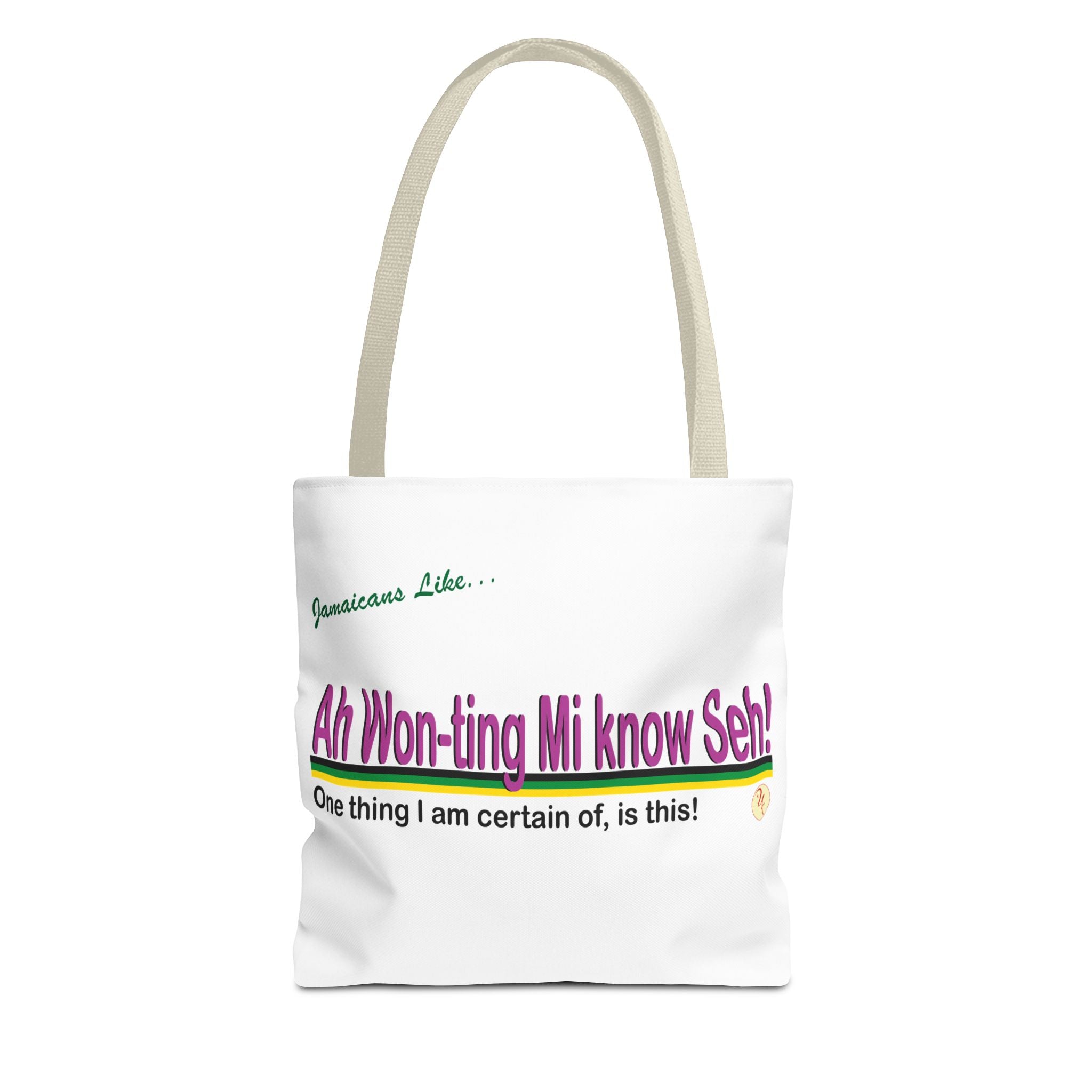 Ah won ting mi know seh! - Tote Bag (AOP)