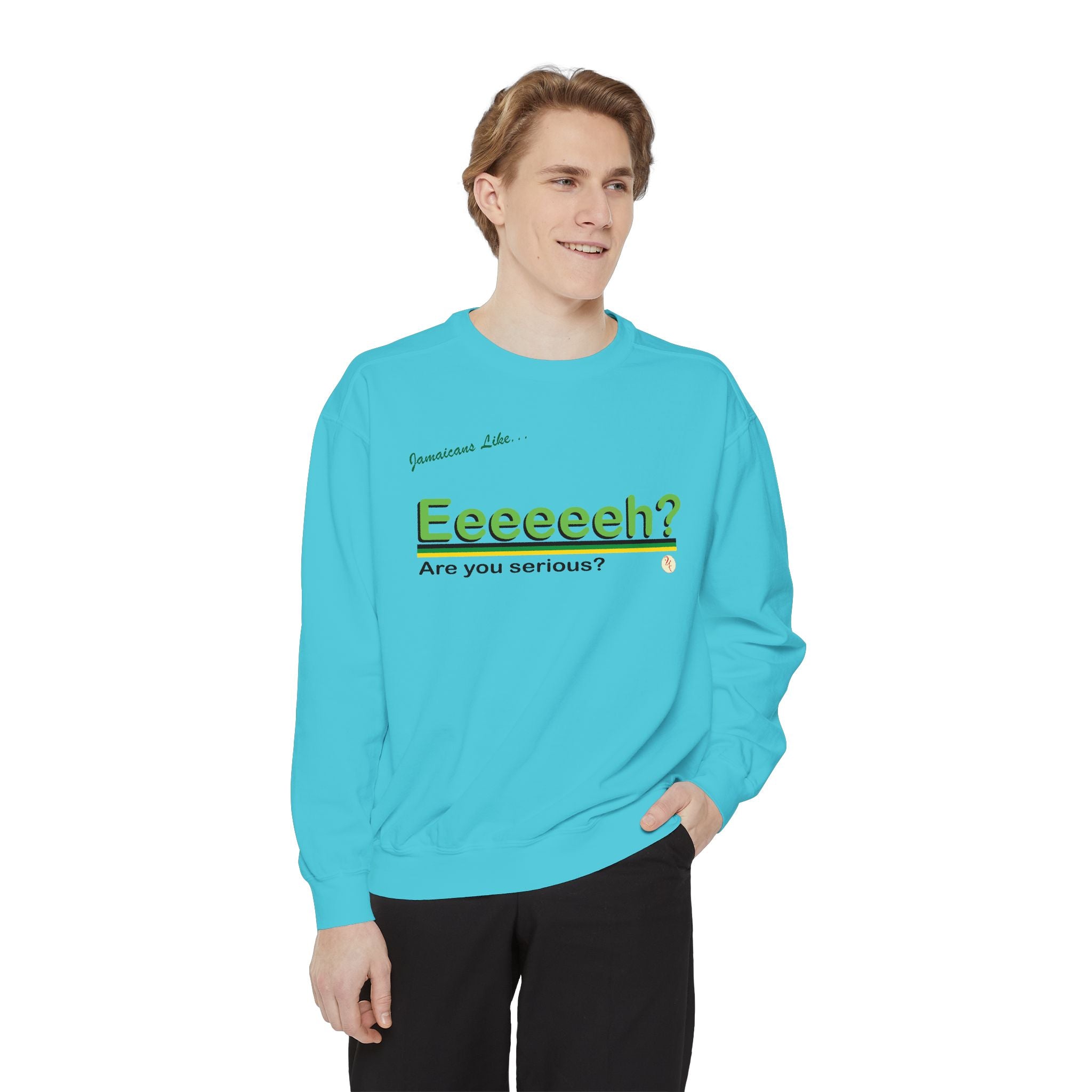 Eeeeh! - Unisex Garment-Dyed Sweatshirt