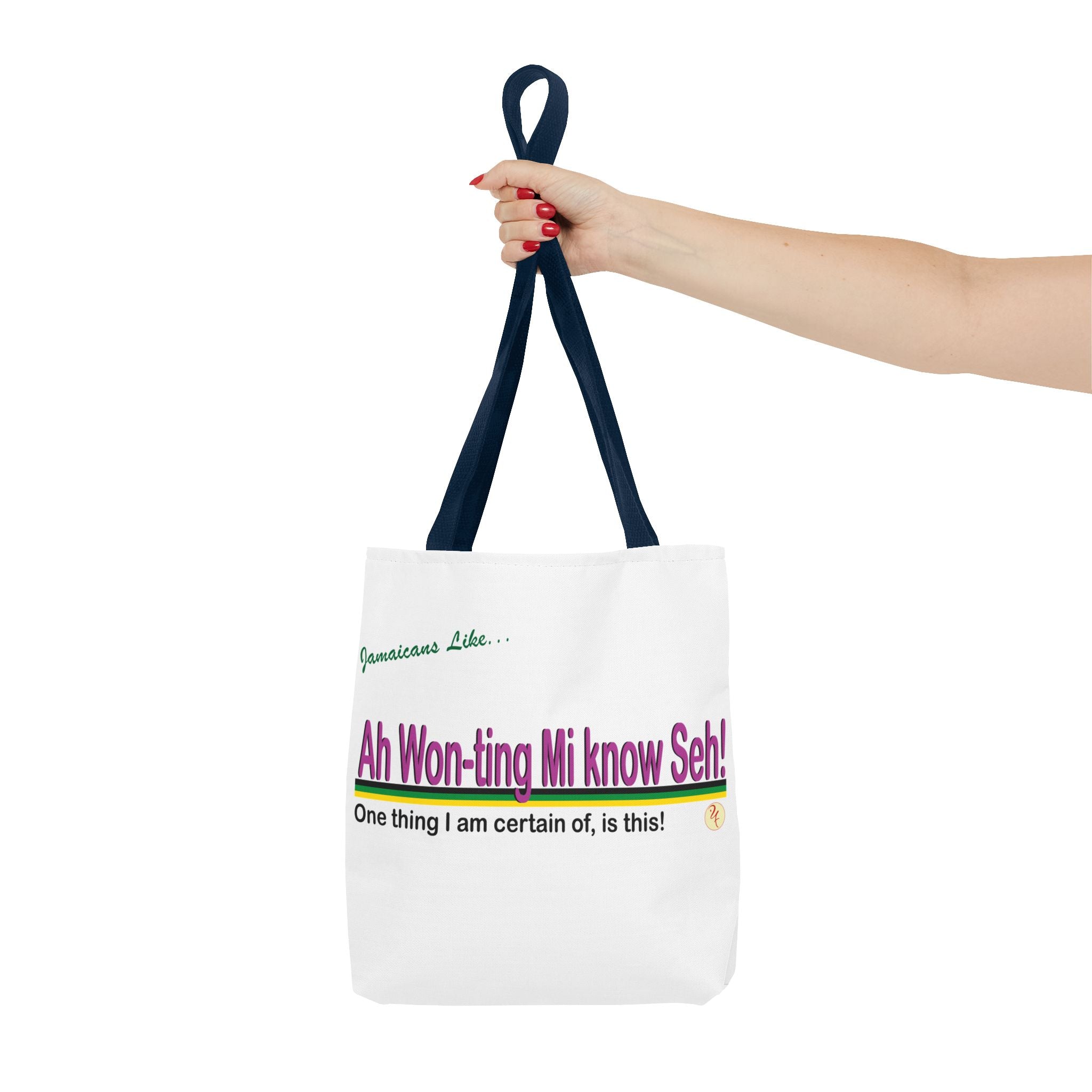 Ah won ting mi know seh! - Tote Bag (AOP)