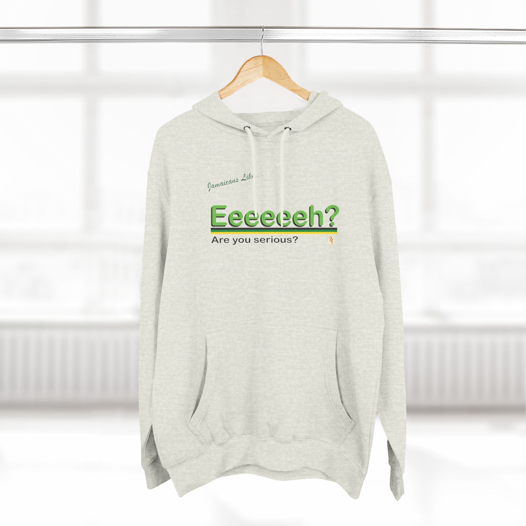 Eeeeeh - Three-Panel Fleece Hoodie