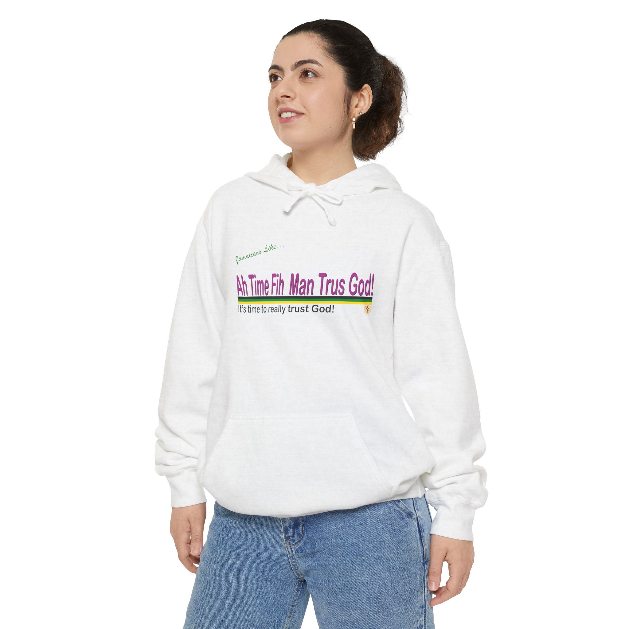 Ah Time Fi Man Trus God - Hoodie