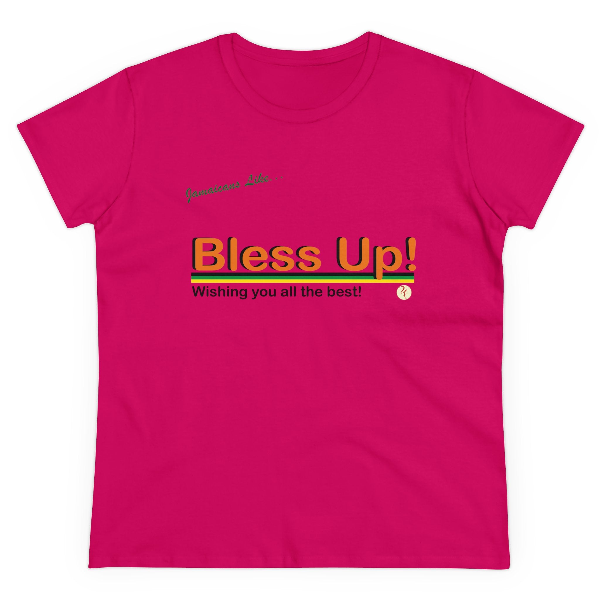 "Bless-up" Women's Midweight Cotton T-Shirt