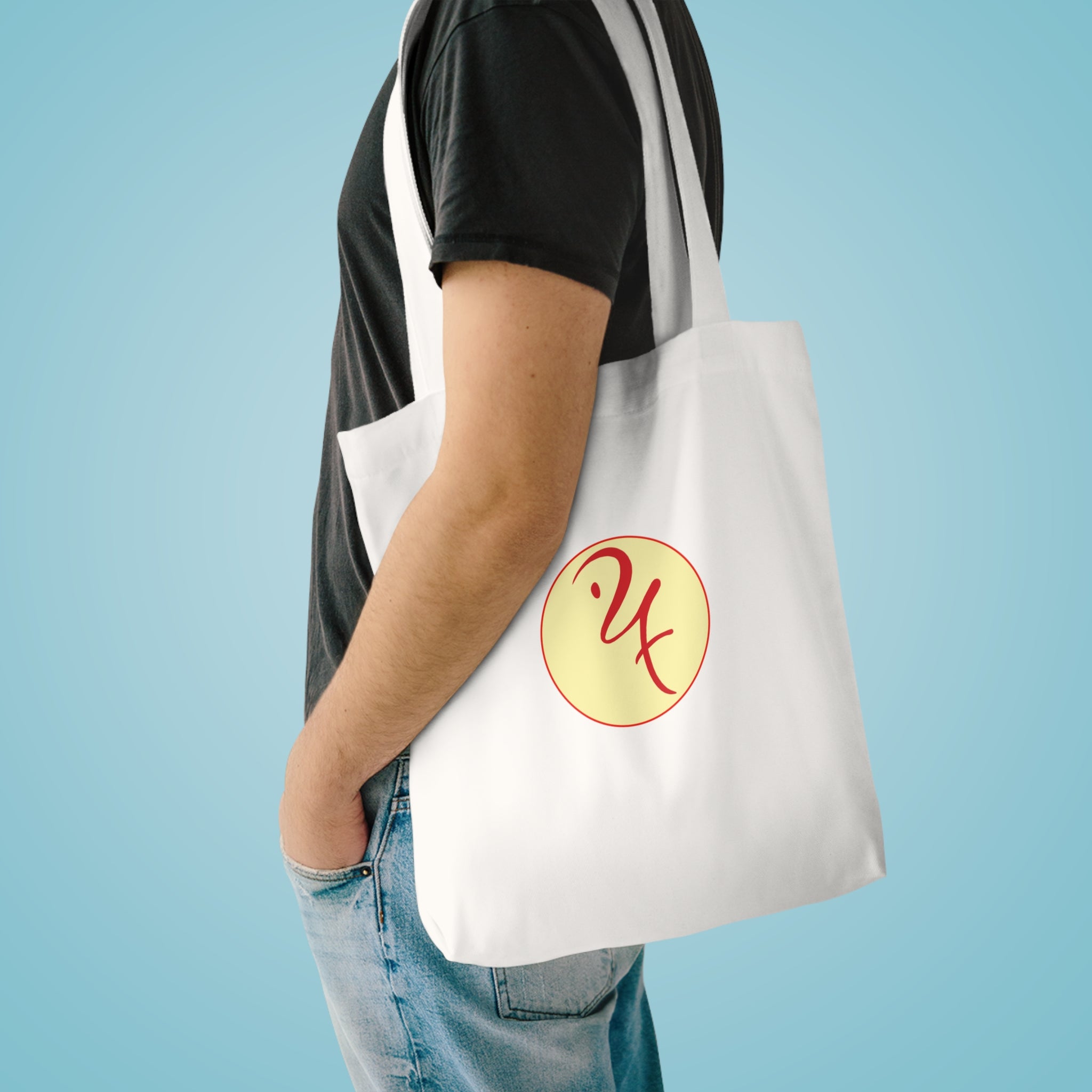 Divine-Seven "Radiance" Cotton Tote Bag