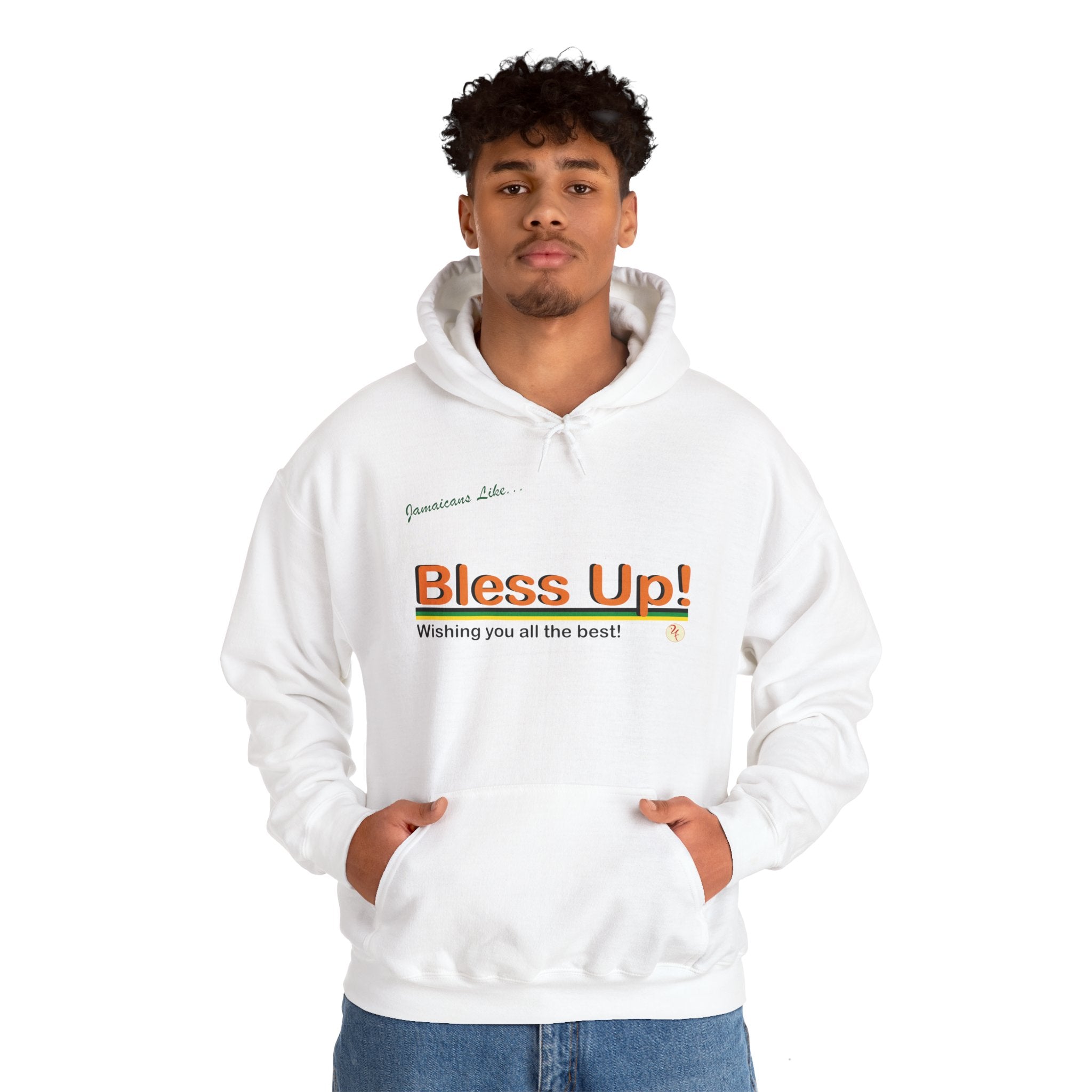 Bless Up - Heavy Blend™ Hooded Sweatshirt